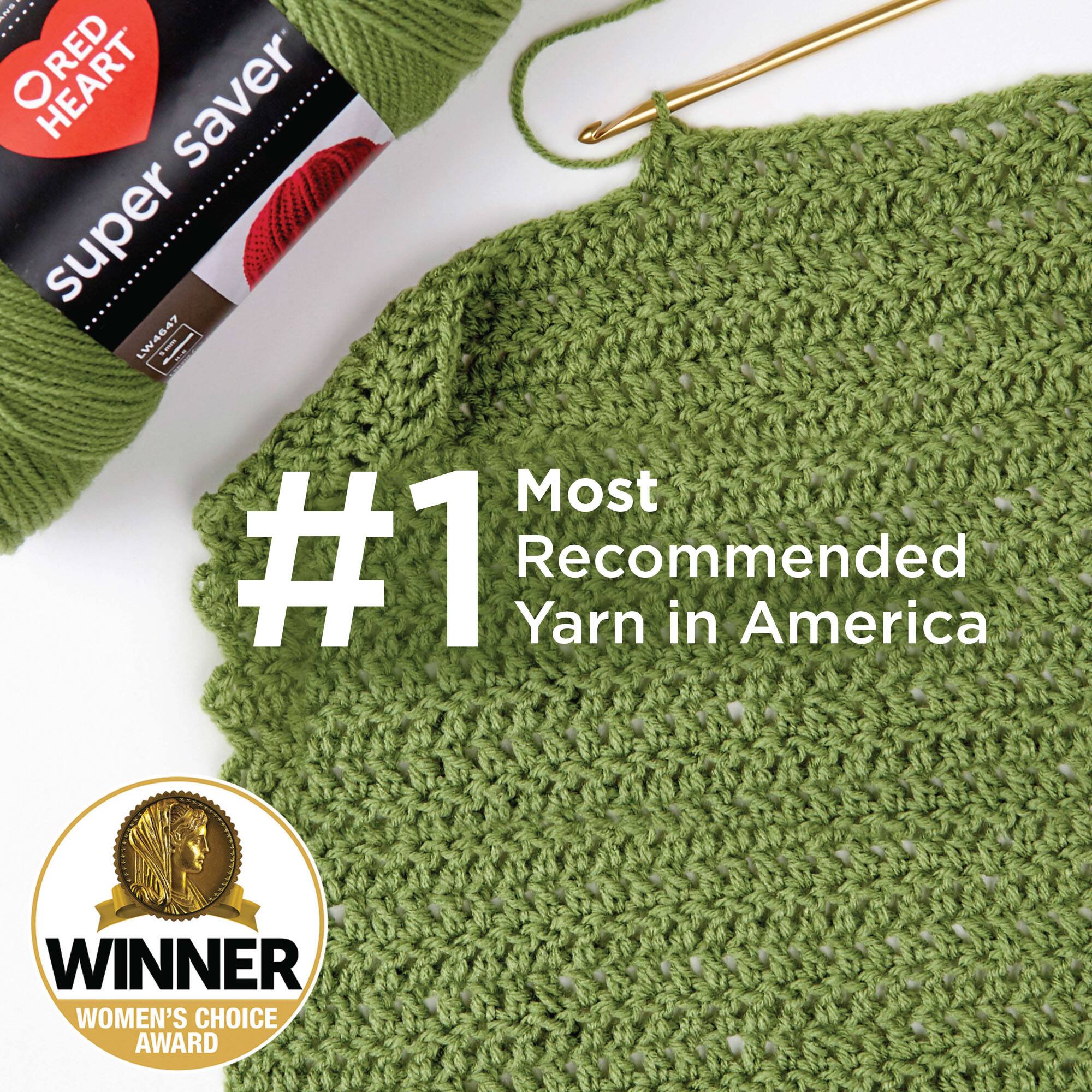 Red Heart&#xAE; Super Saver&#xAE; 12 Skein Super Craft Yarn Kit