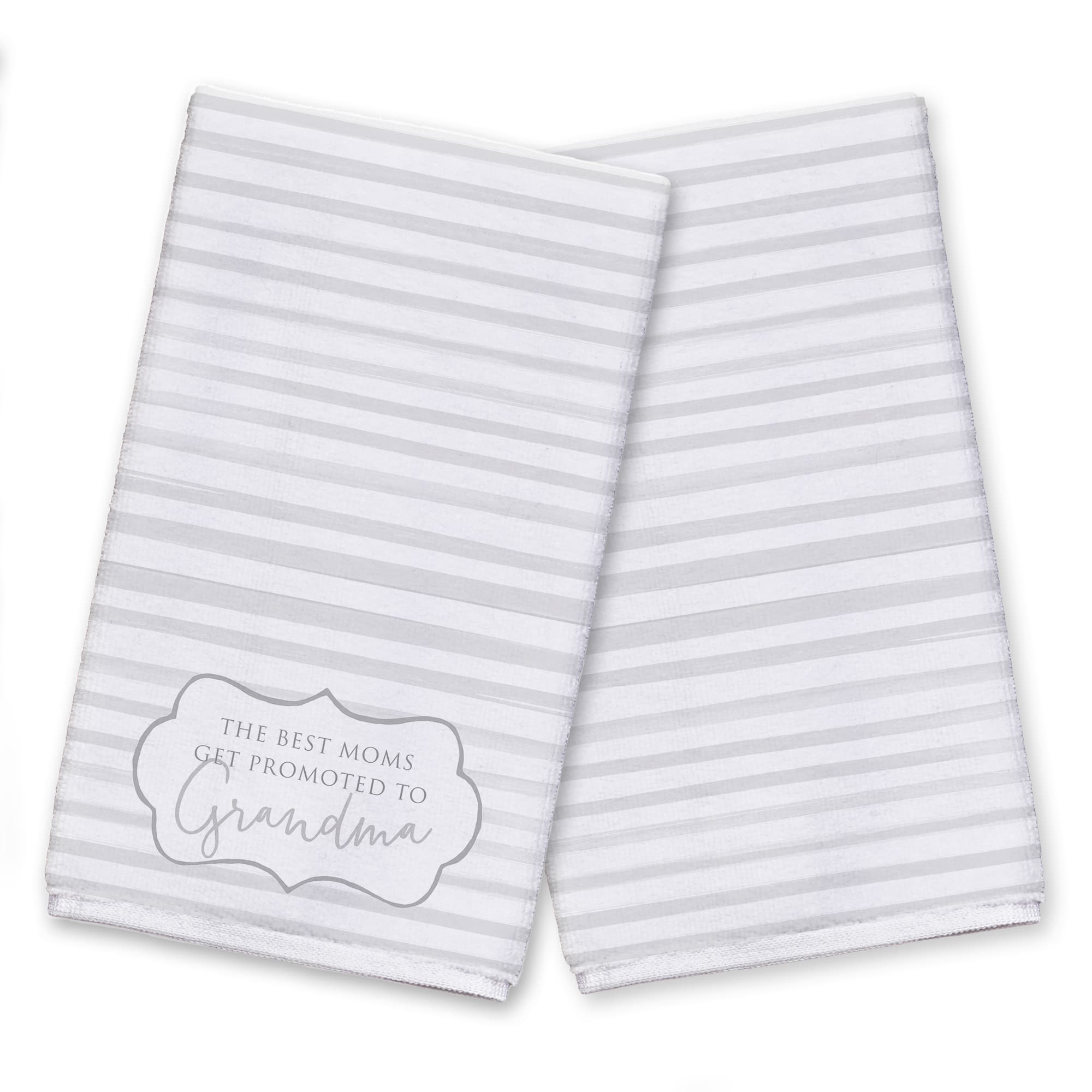 The Best Moms Get Promoted to Grandma Tea Towel Set By Designs Direct | Michaels®