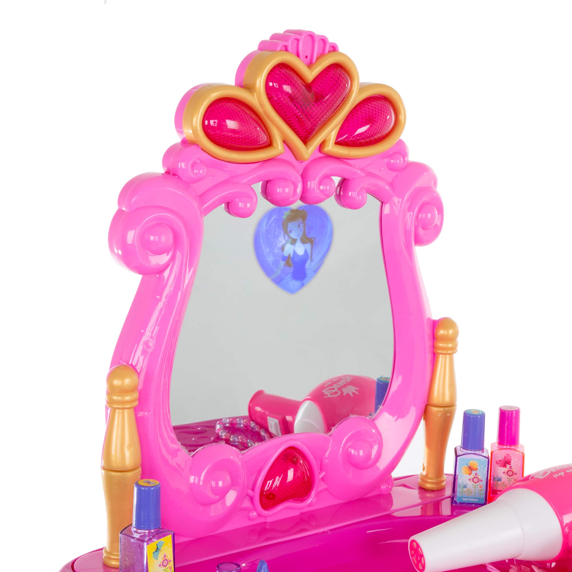 Toy Time Pretend Play Princess Vanity Toy Set