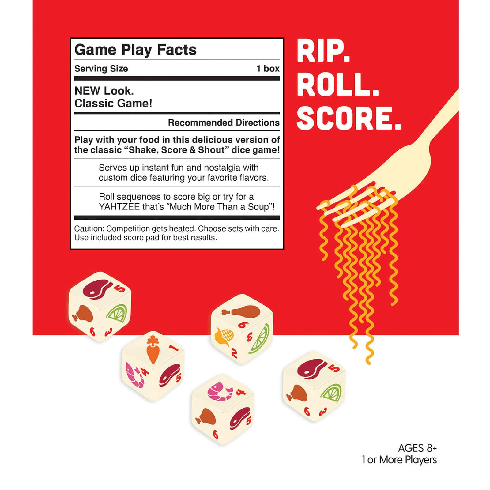 USAopoly YAHTZEE&#xAE;: Cup Noodles