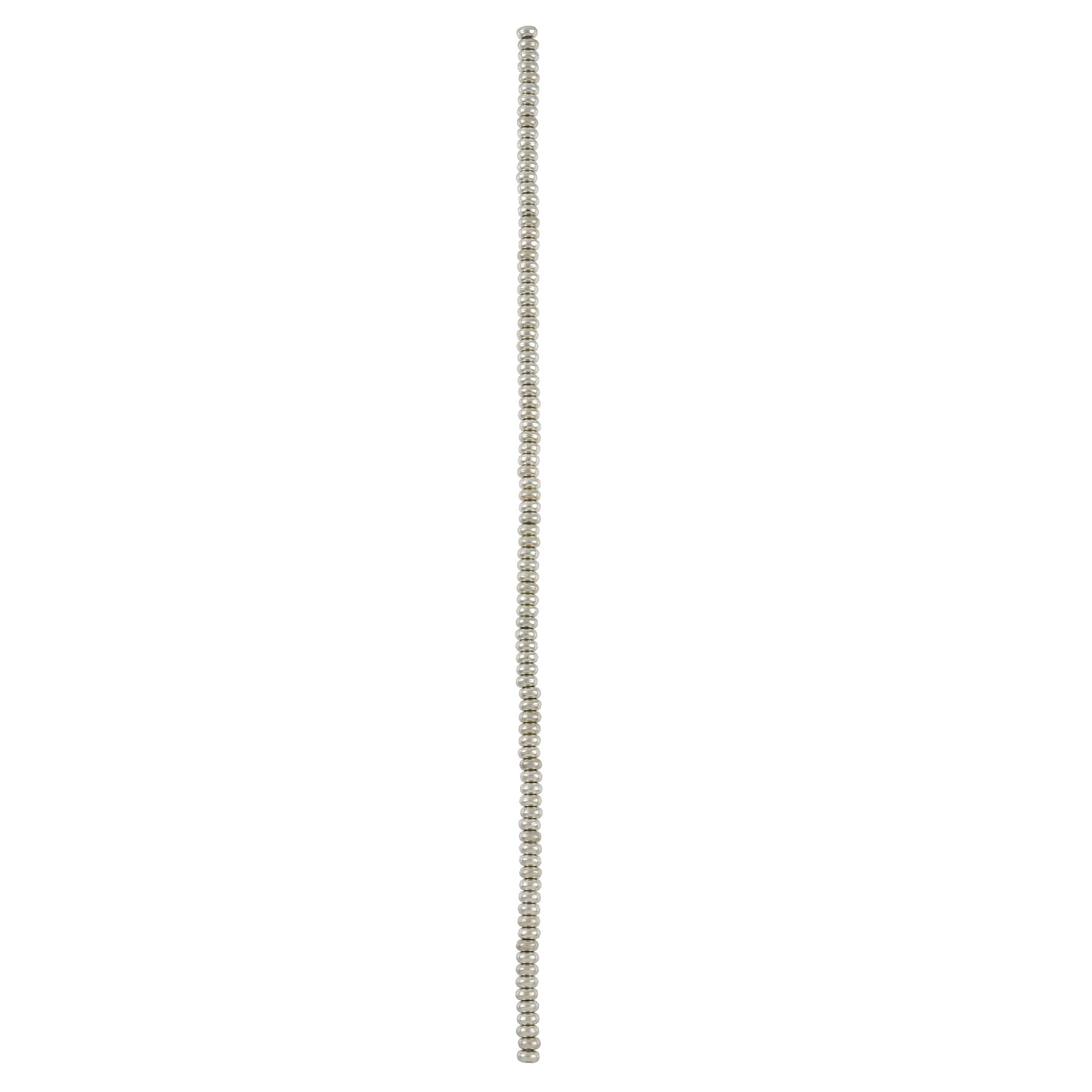 Metal Rondelle Beads, 5mm by Bead Landing&#x2122;