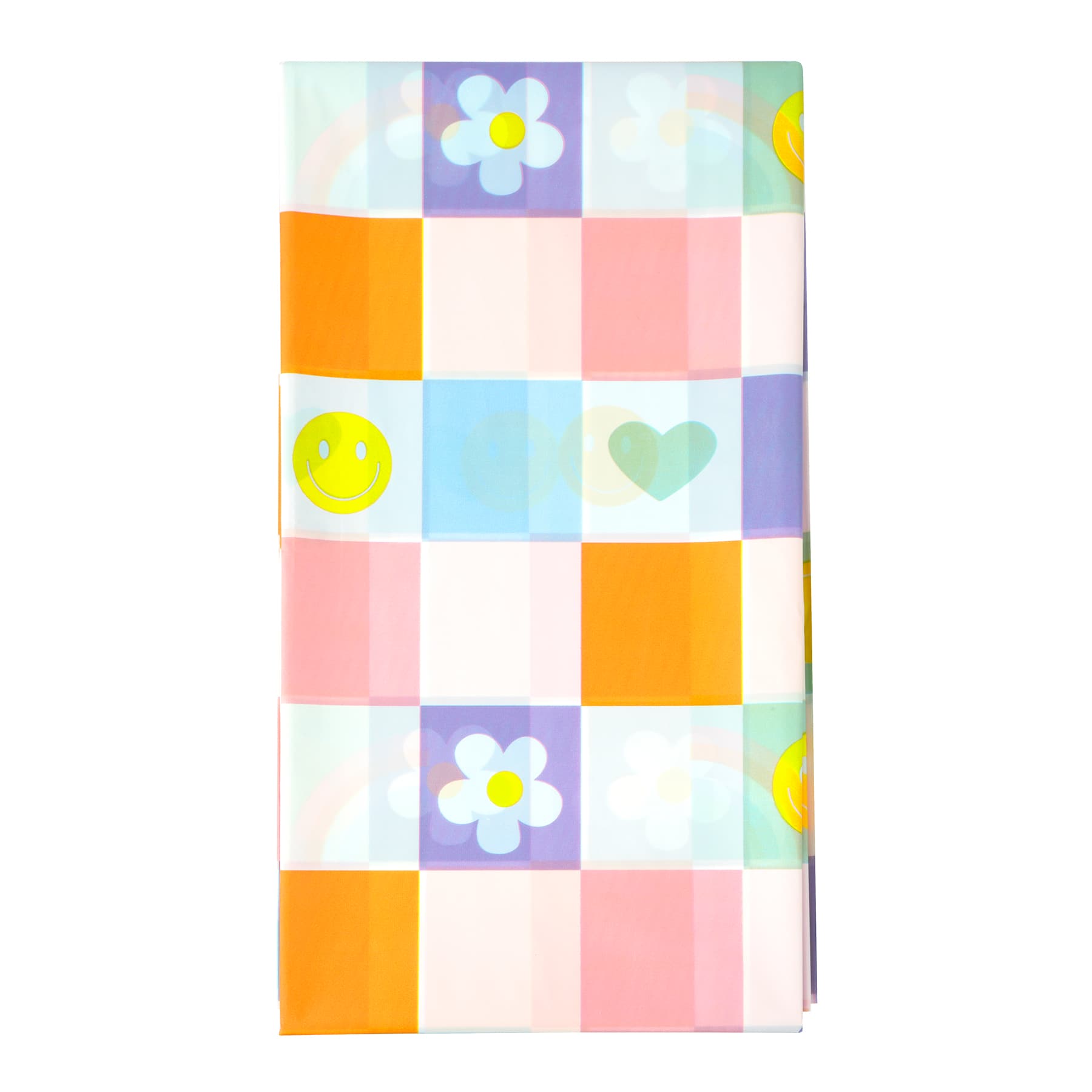 54&#x22; x 108&#x22; Good Vibes Table Cover by Celebrate It&#x2122;