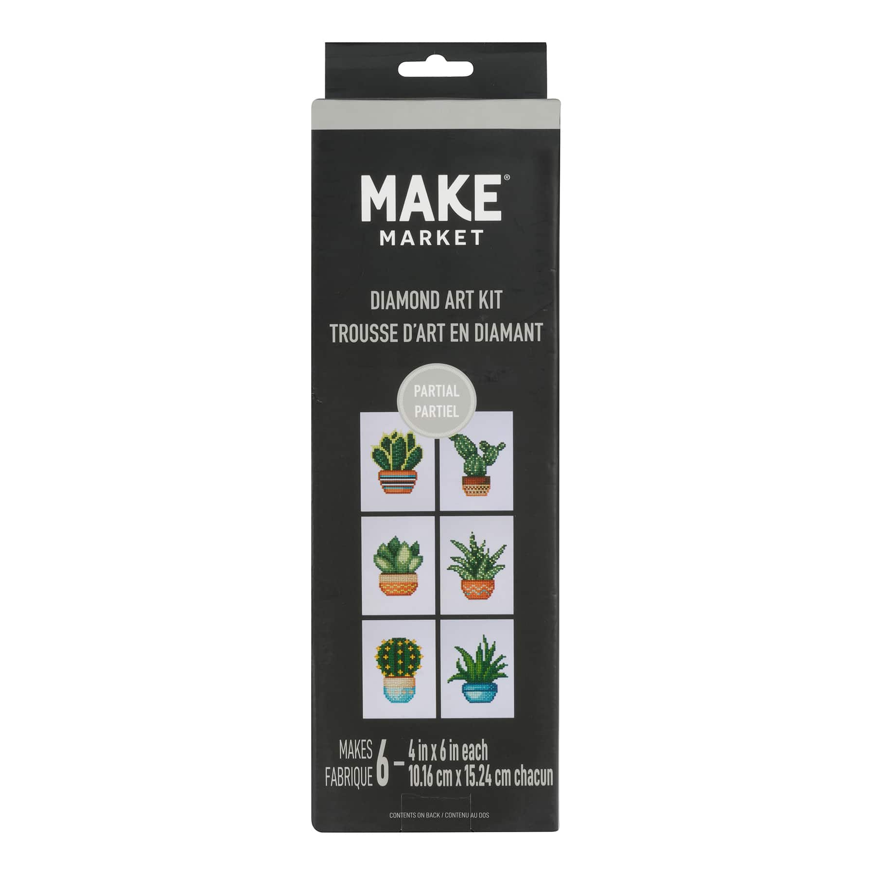 Succulent Diamond Art Kit by Make Market®
