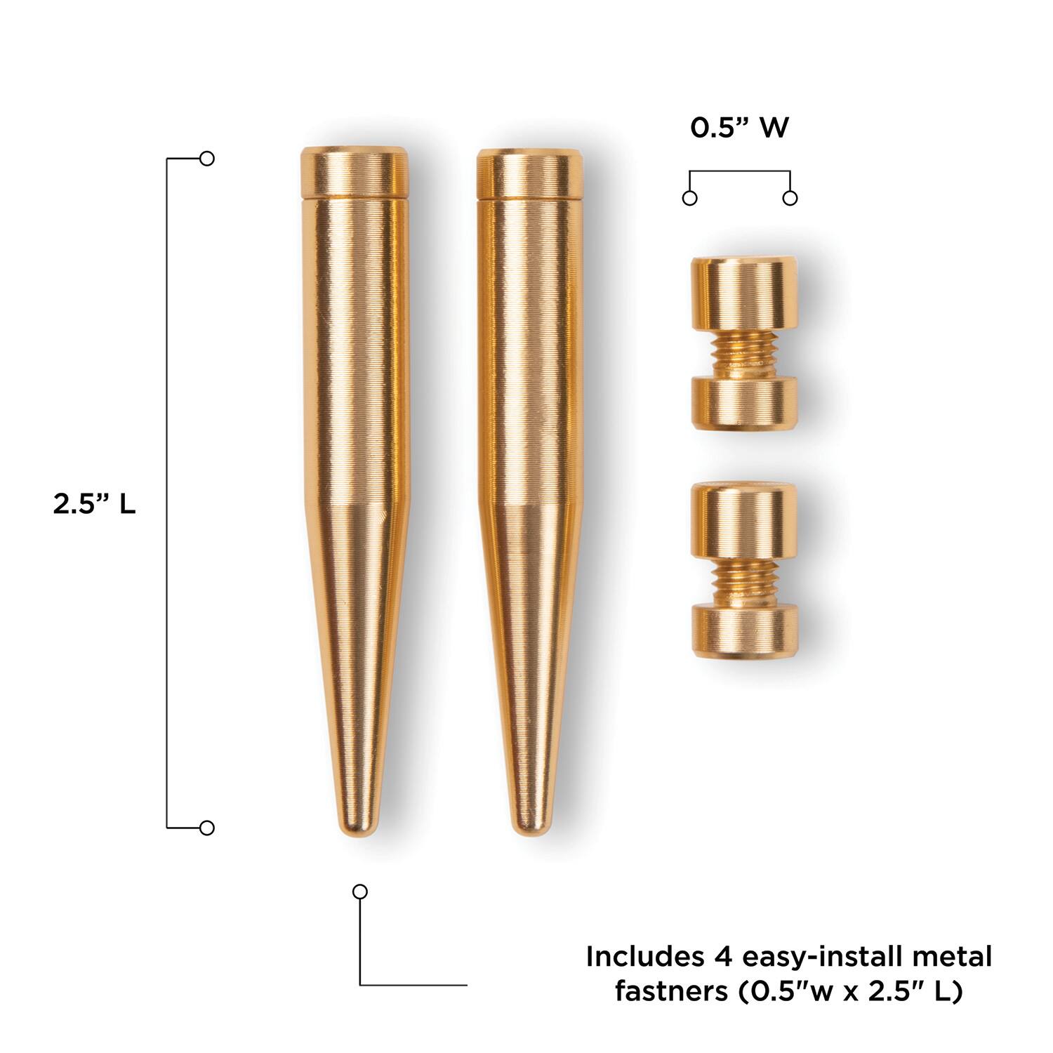 Wexel Art Clear Acrylic Tabletop Floating Picture Frame with Gold Hardware