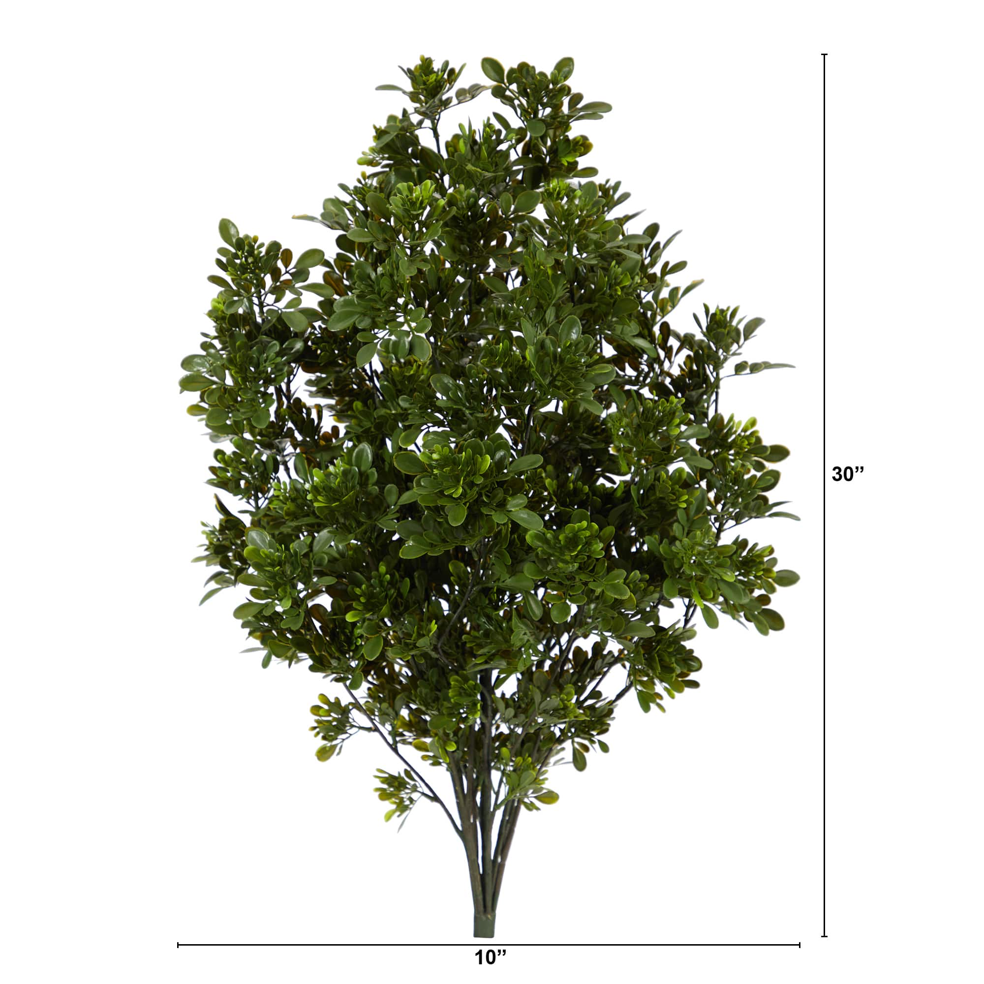 2.5ft. U.V. Resistant Green Tea Leaf Plant