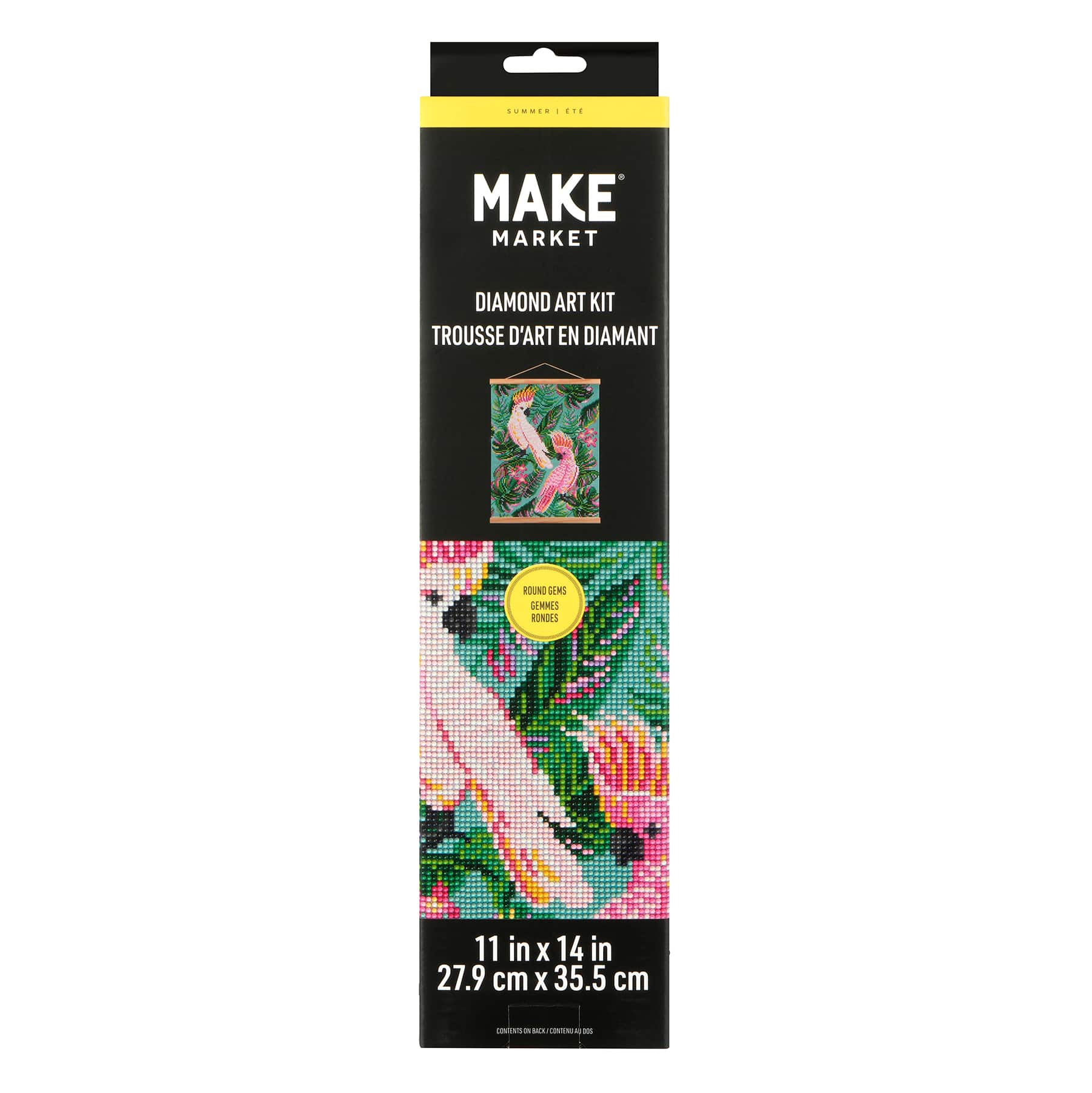 Two Cockatoos Diamond Art Kit by Make Market&#xAE;