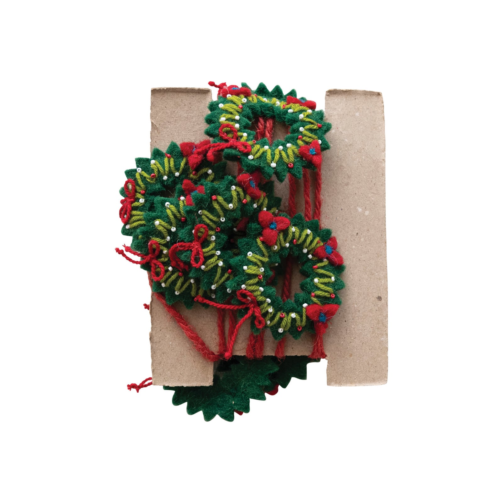 Hello Honey&#xAE; 6ft. Holiday Wreaths Garland