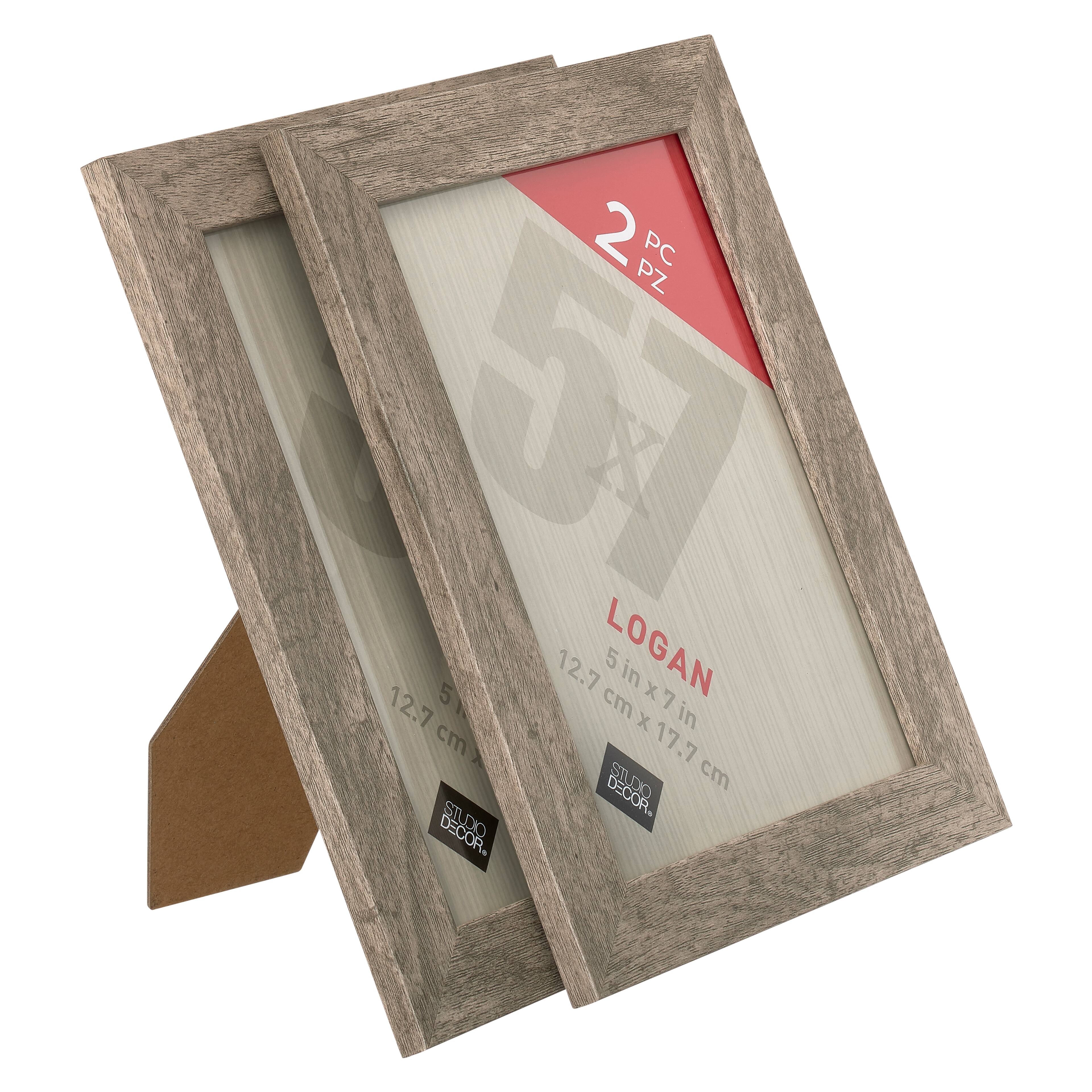 12 Packs: 2 ct. (24 total) Gray Tabletop Frames, Logan by Studio D&#xE9;cor&#xAE;