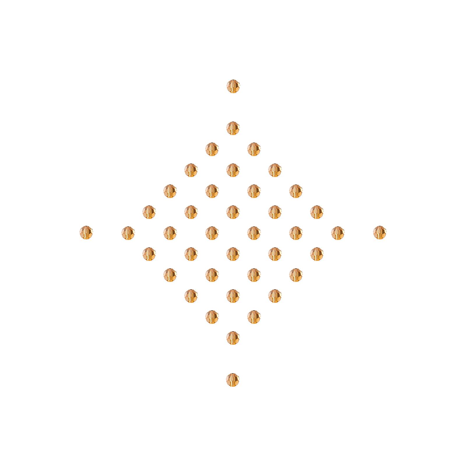 John Bead Preciosa 4mm Czech Crystal Glass Faceted Round Beads, 40ct.