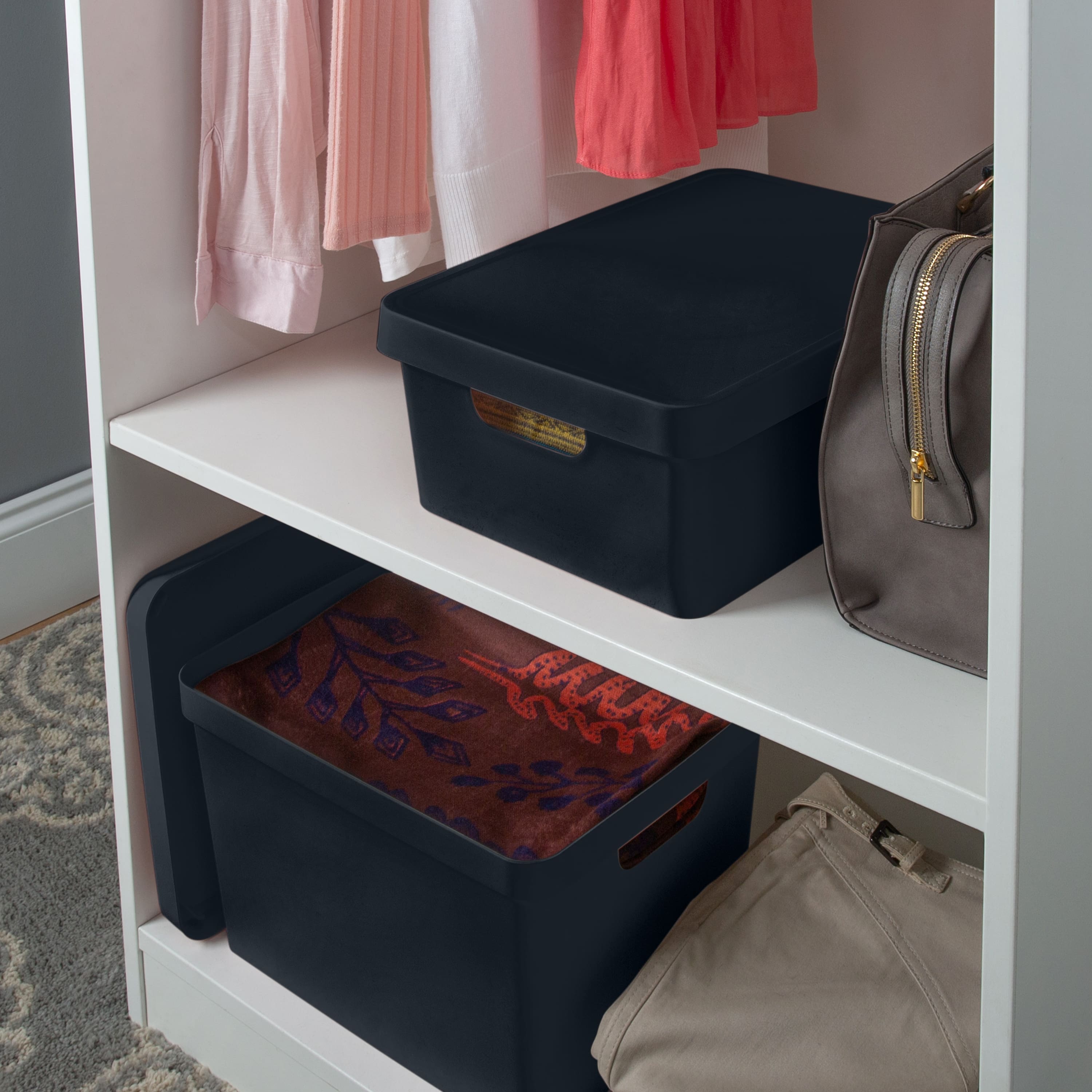 Simplify 14.5&#x22; Vinto Storage Box with Lid
