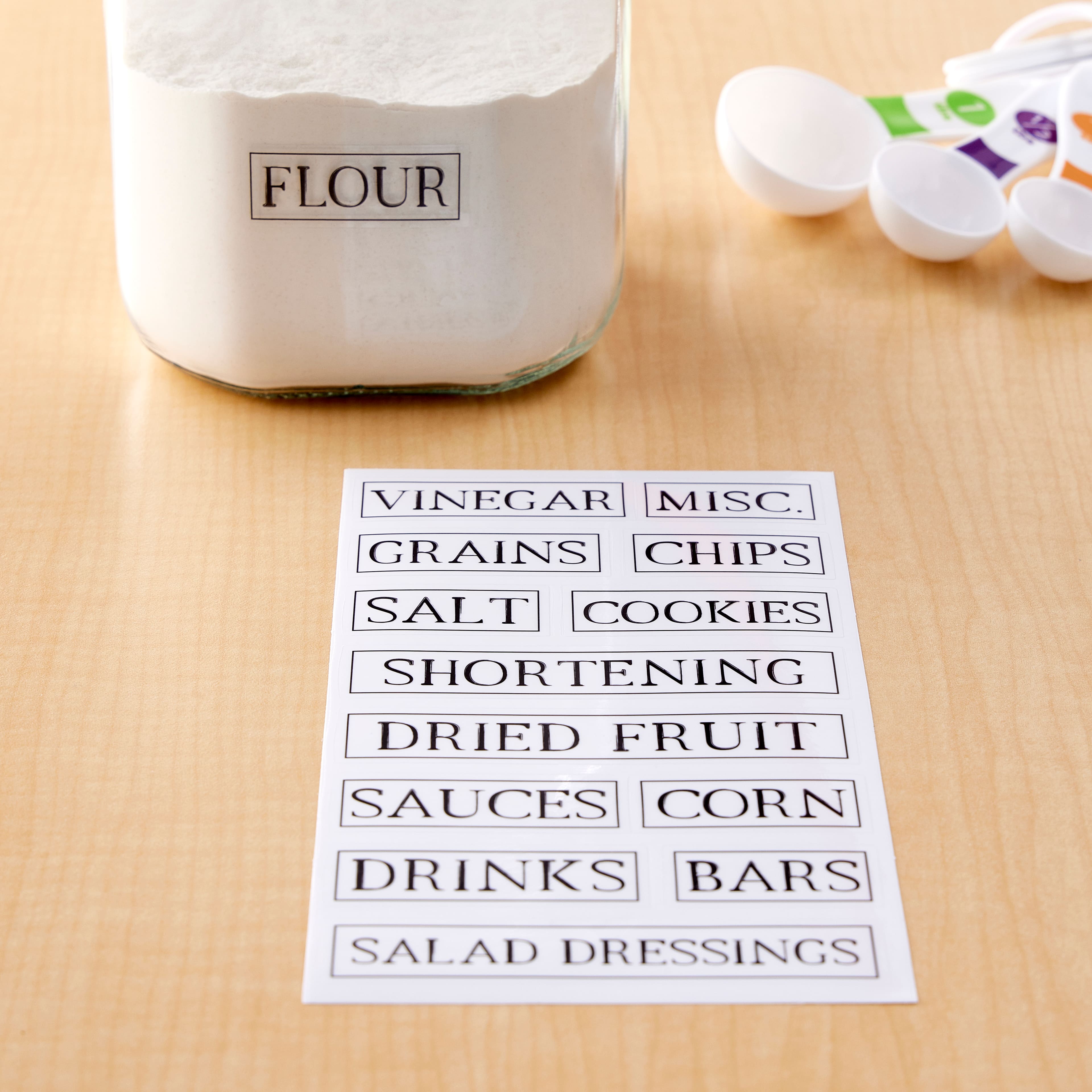 12 Pack: Clear Rectangle Household Label Stickers by Recollections&#x2122;