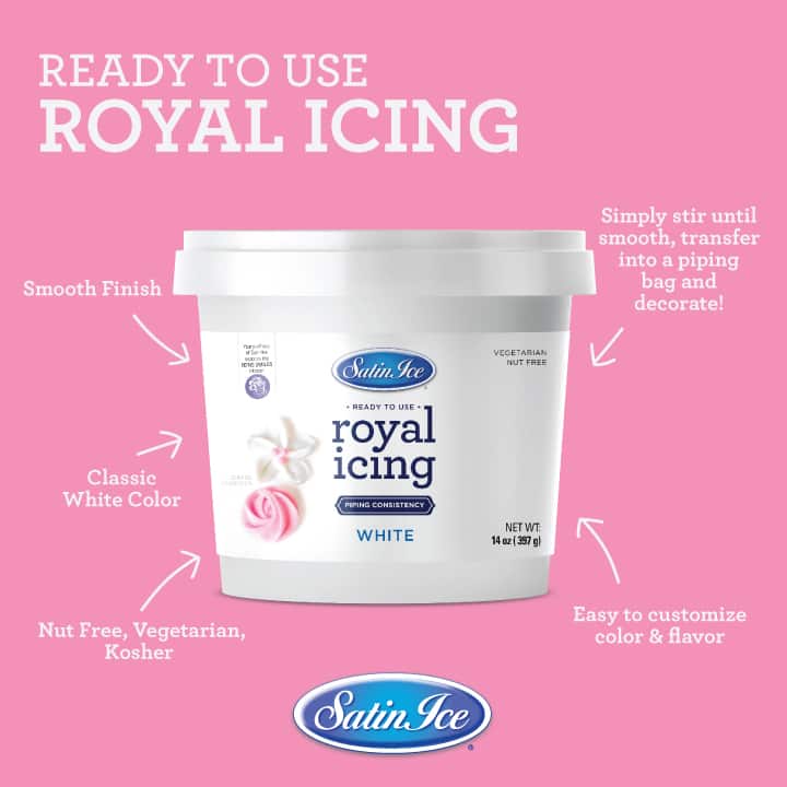 Satin Ice&#xAE; Royal Icing Mix, 14oz.