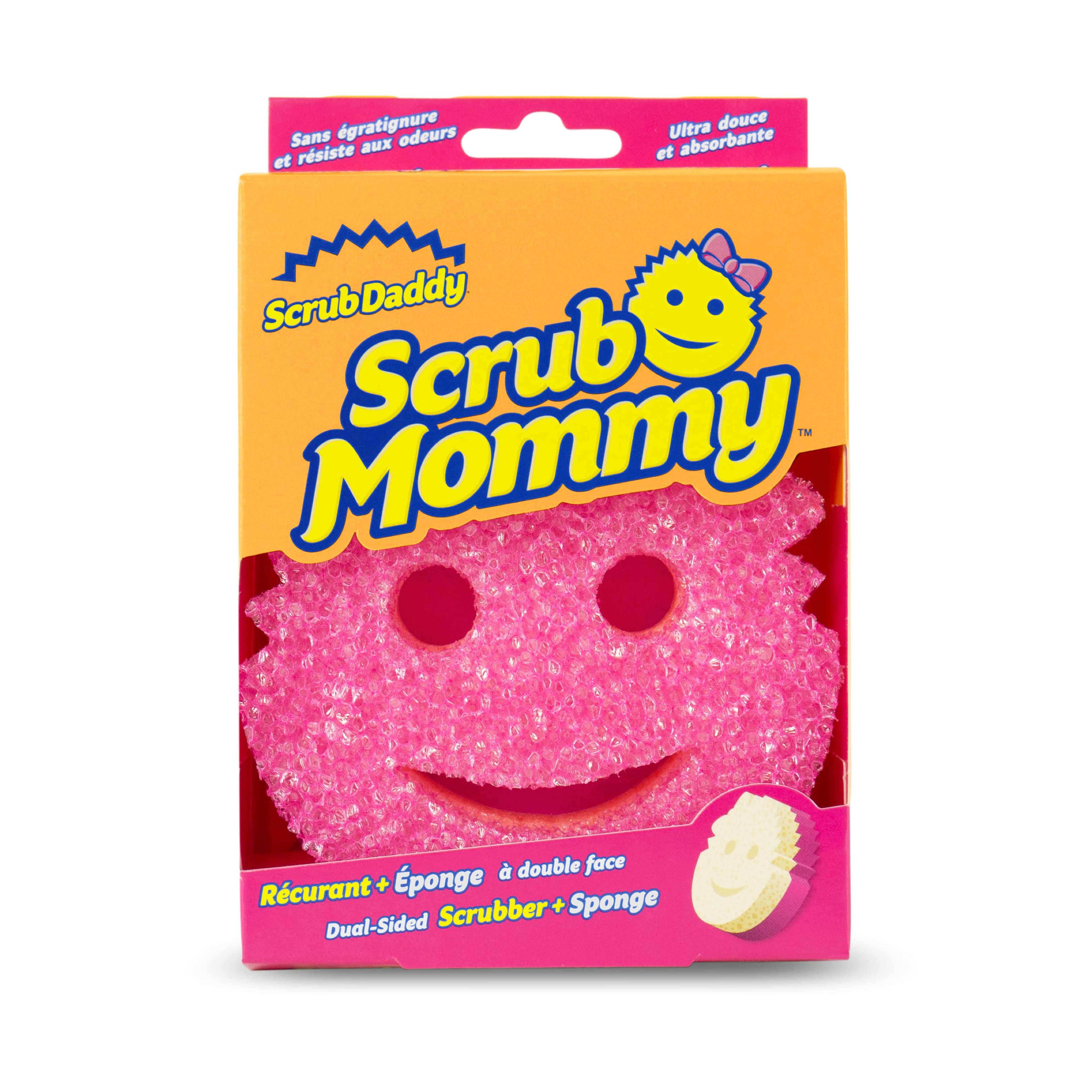 &#xC9;ponge et &#xE9;ponge &#xE0; r&#xE9;curer &#xE0; deux faces Scrub Mommy
