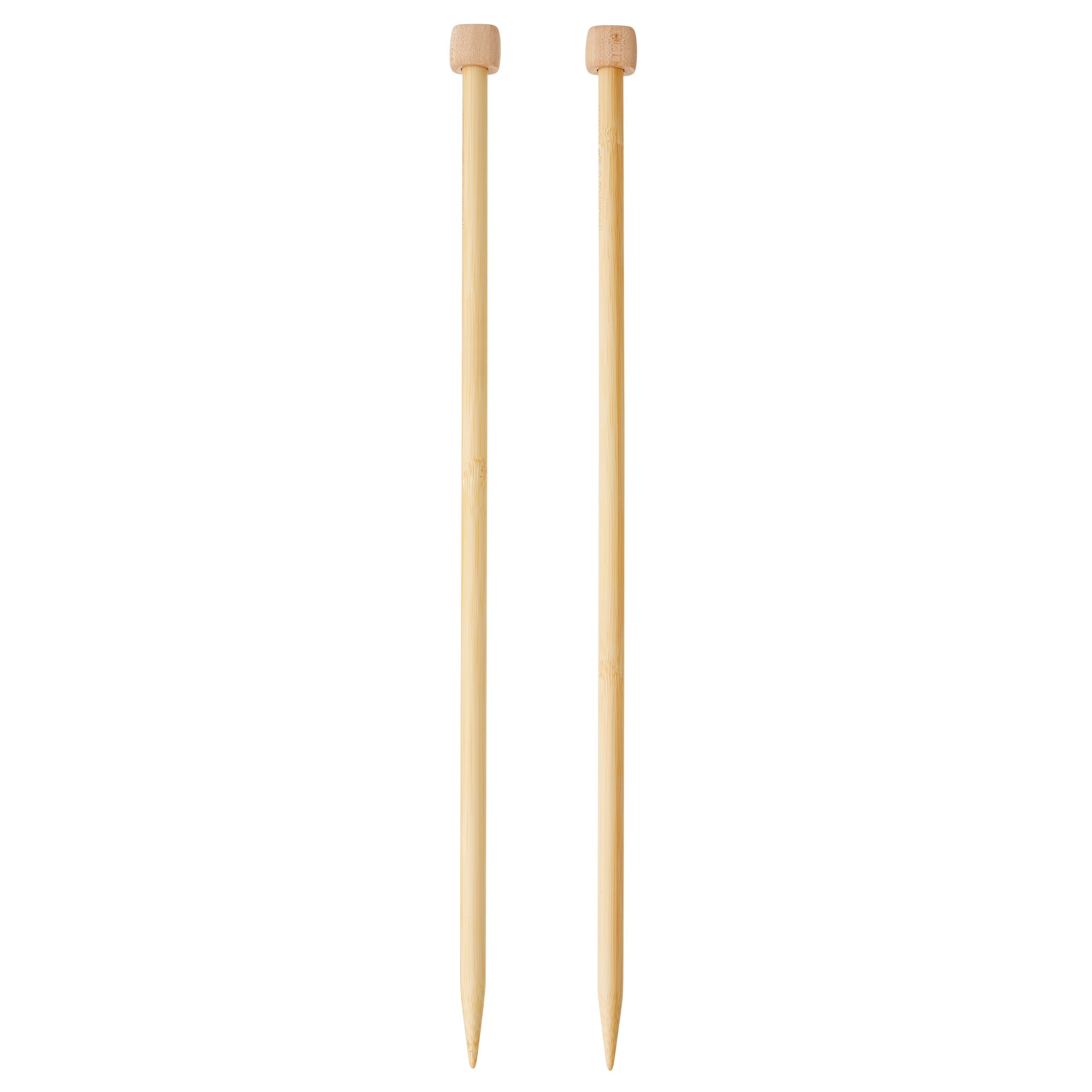 Takumi Bamboo Single Pointed Knitting Needles, 14&#x201D;
