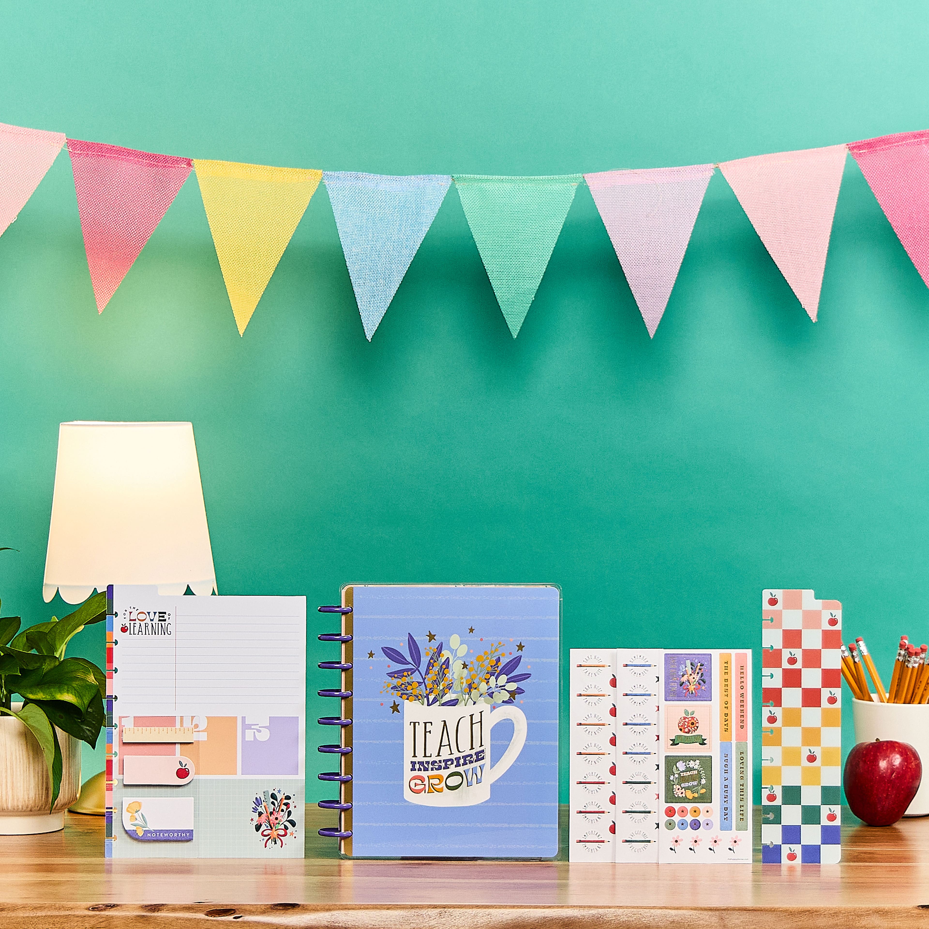The Classic Happy Planner&#xAE; Teachers Are Heroes Planner Box Kit