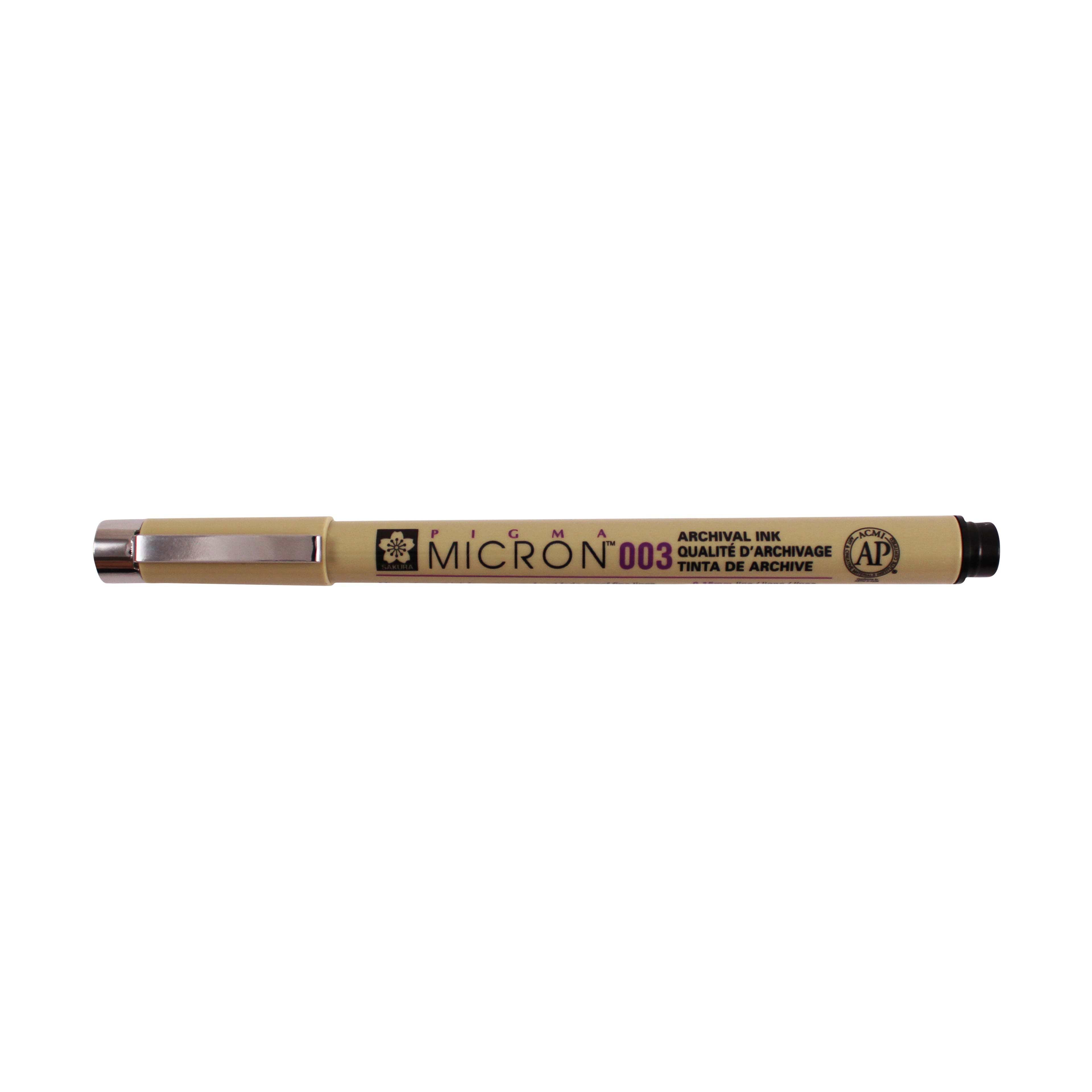 Pigma® Micron® 003 Black Pen