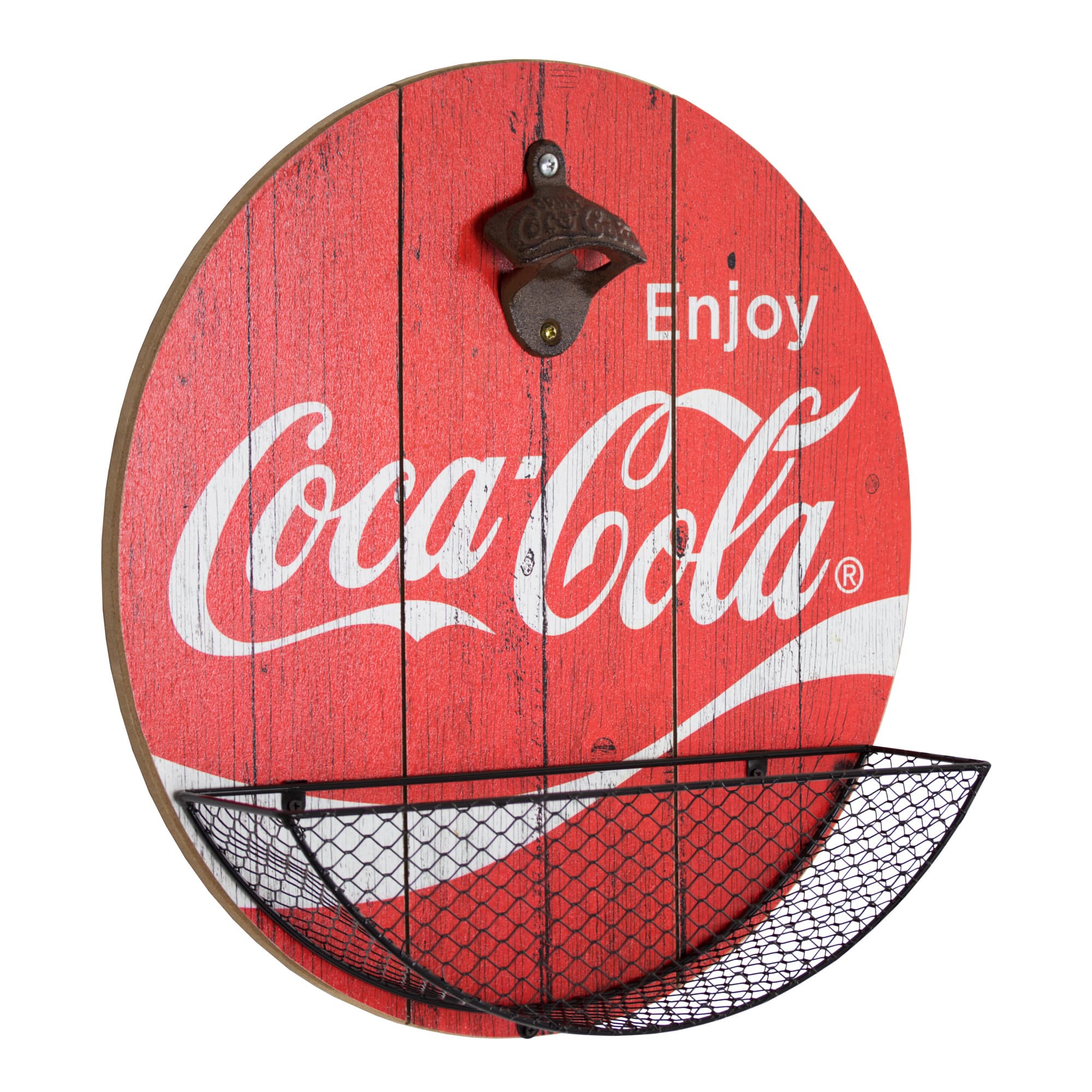 Coca Cola Bottle Opener &#x26; Cap Catcher