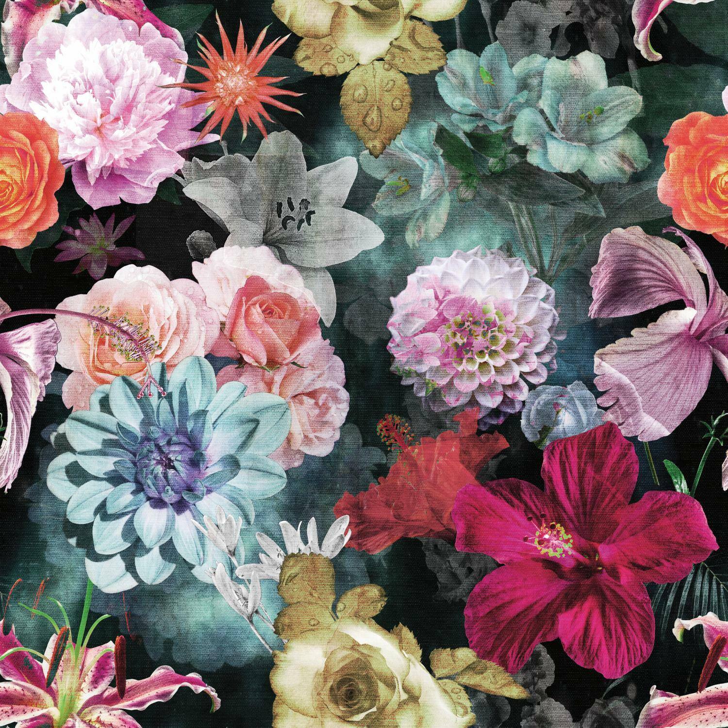 RoomMates Vintage Floral Blooms Peel & Stick Wallpaper
