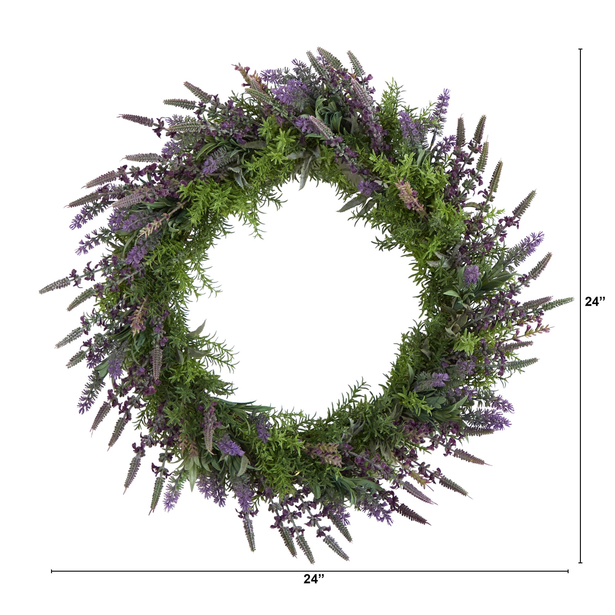 24&#x22; Lavender Wreath