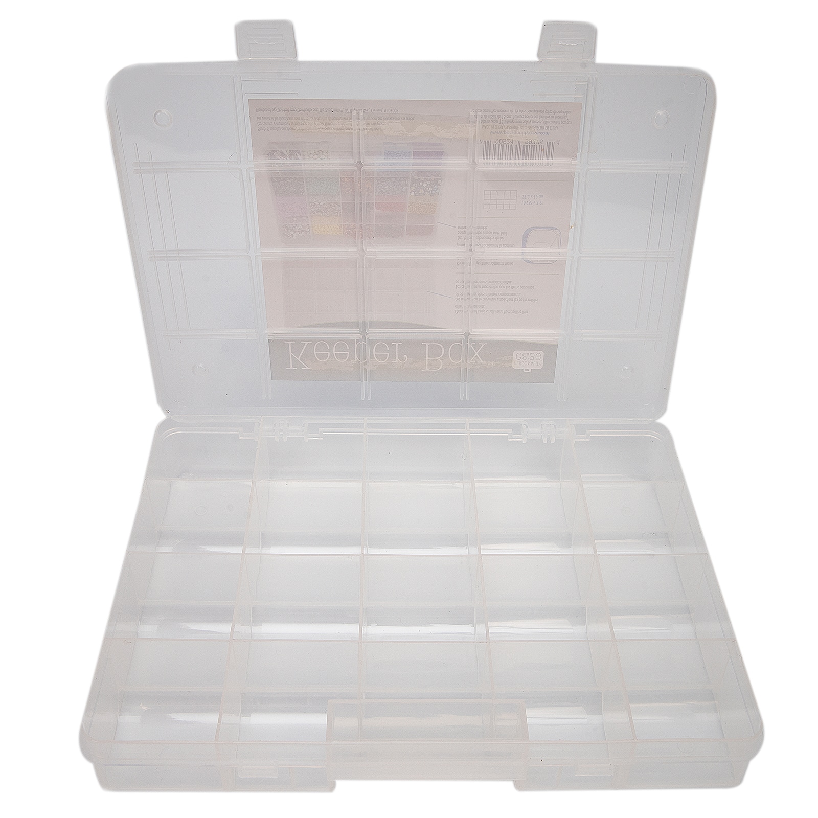  Juvale 3 Pack Bead Storage Organizer Box with 36 Grids and  Removable Dividers - Plastic Container Tray for Craft, Jewelry and Earrings  : Arts, Crafts & Sewing