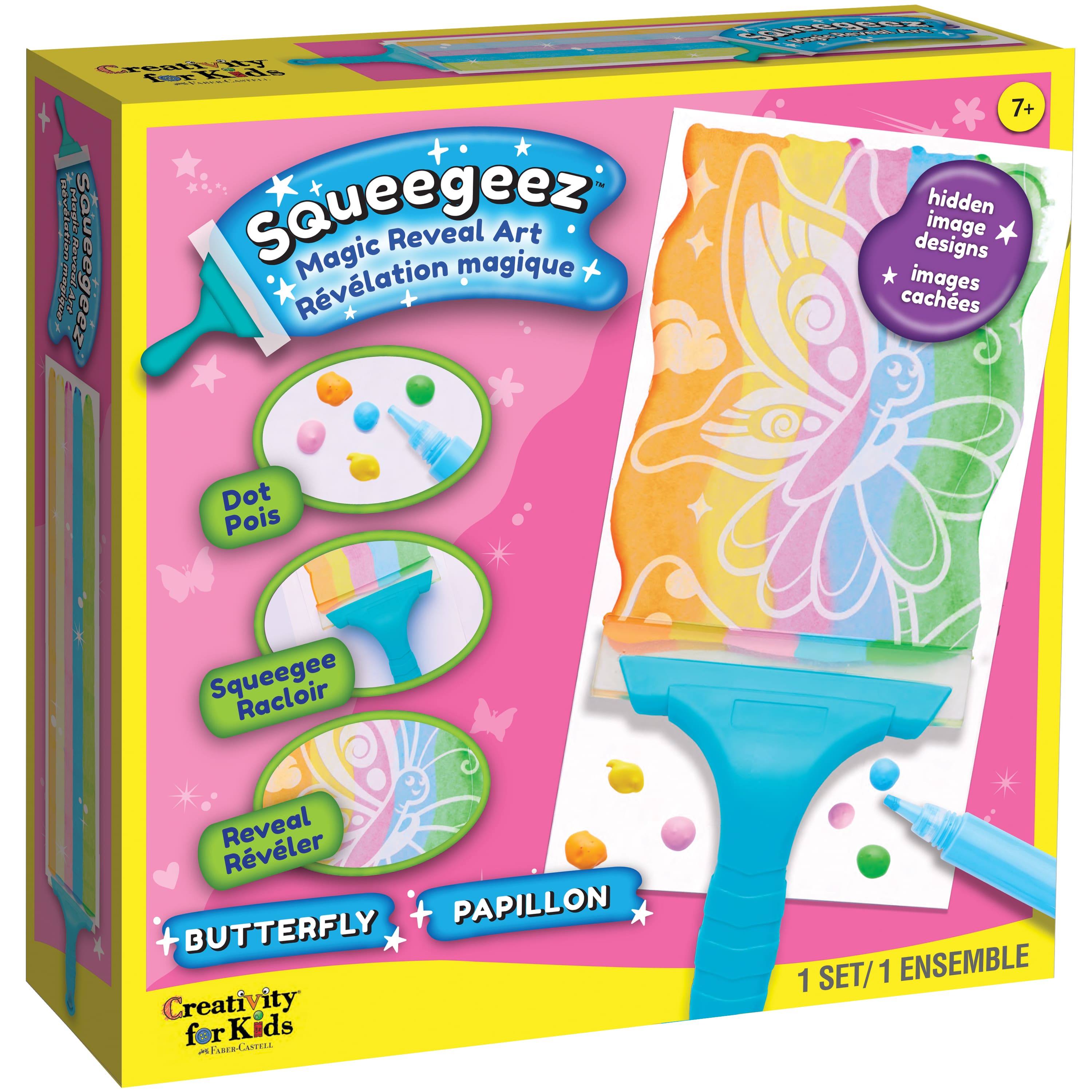 Creativity for Kids® Squeegeez™ Butterfly Magic Reveal Art Set | Michaels