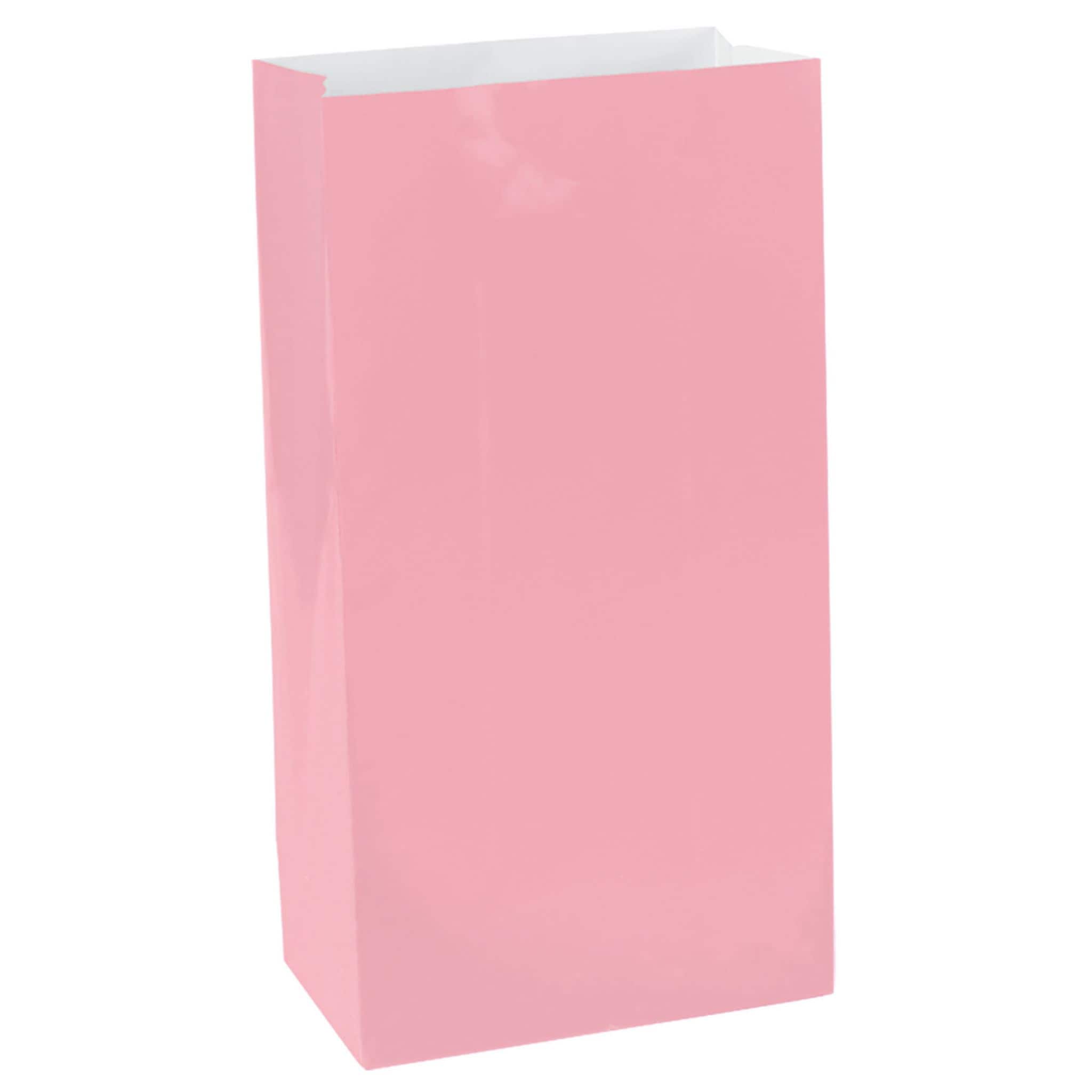 10" Solid Color Paper Bags, 60ct.