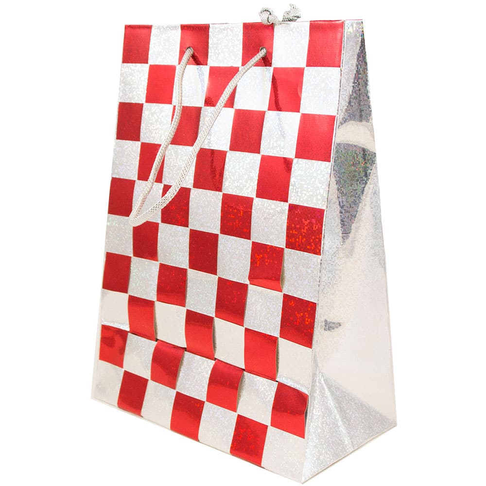 Small Red Kraft Bags 24ct