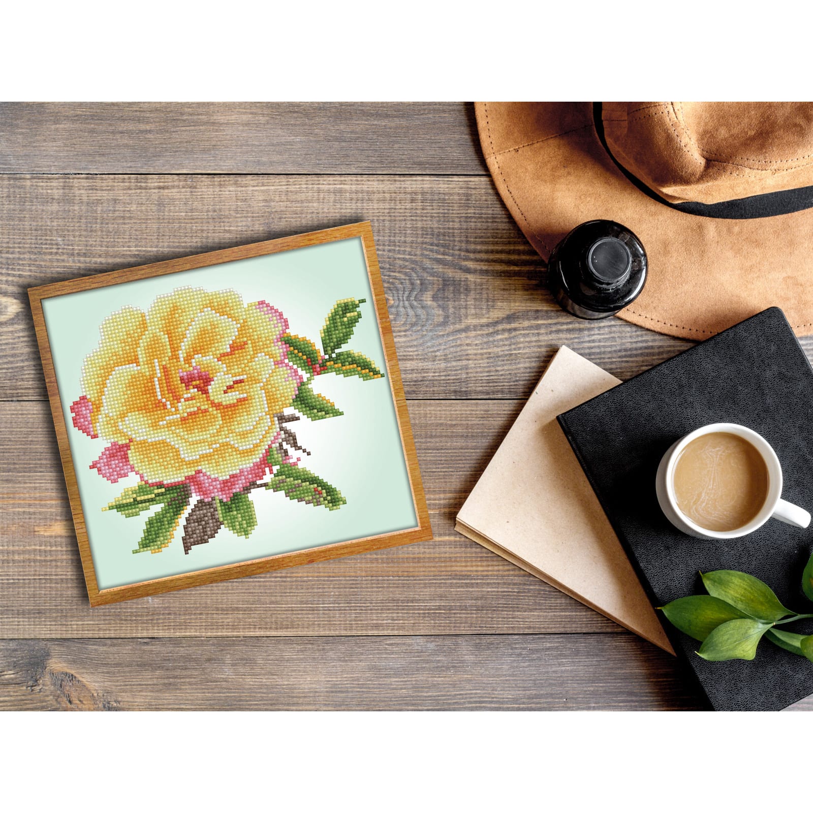 Diamond Dotz® Watercolour Rose Diamond Painting Kit