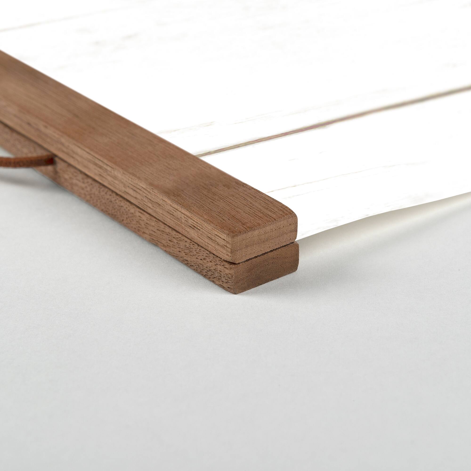 Freedom Flag Skate Teak Hanging Canvas