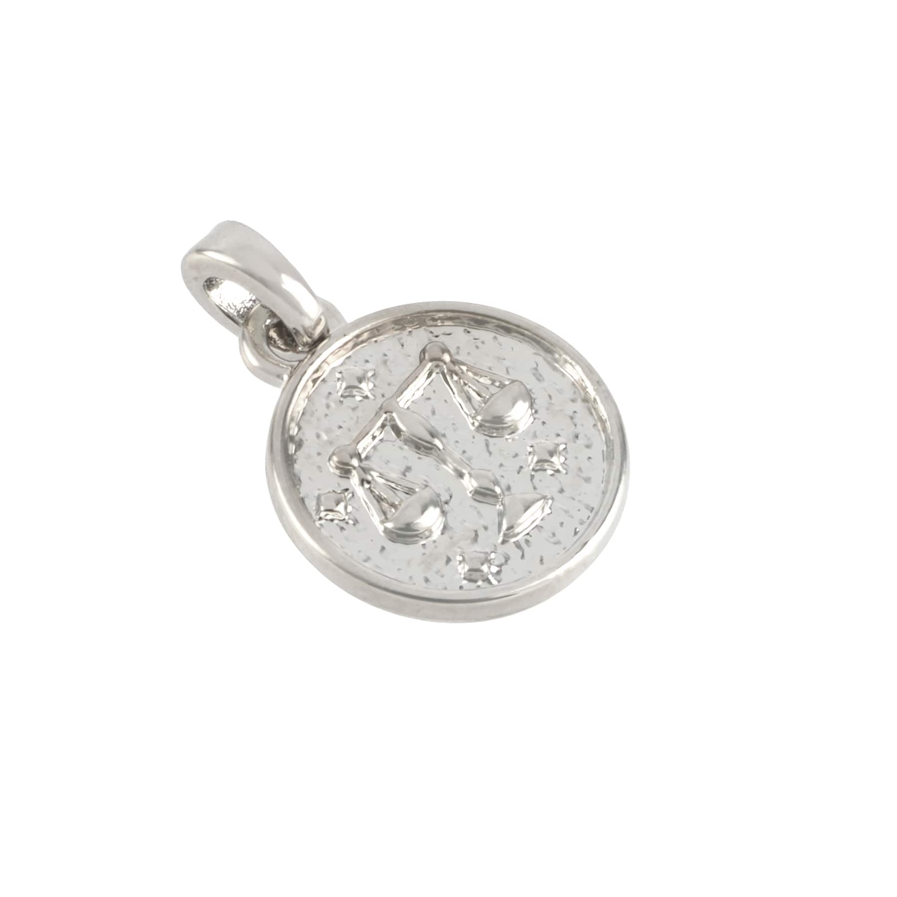 12 Pack: Metal Zodiac Coin Charm by Bead Landing™