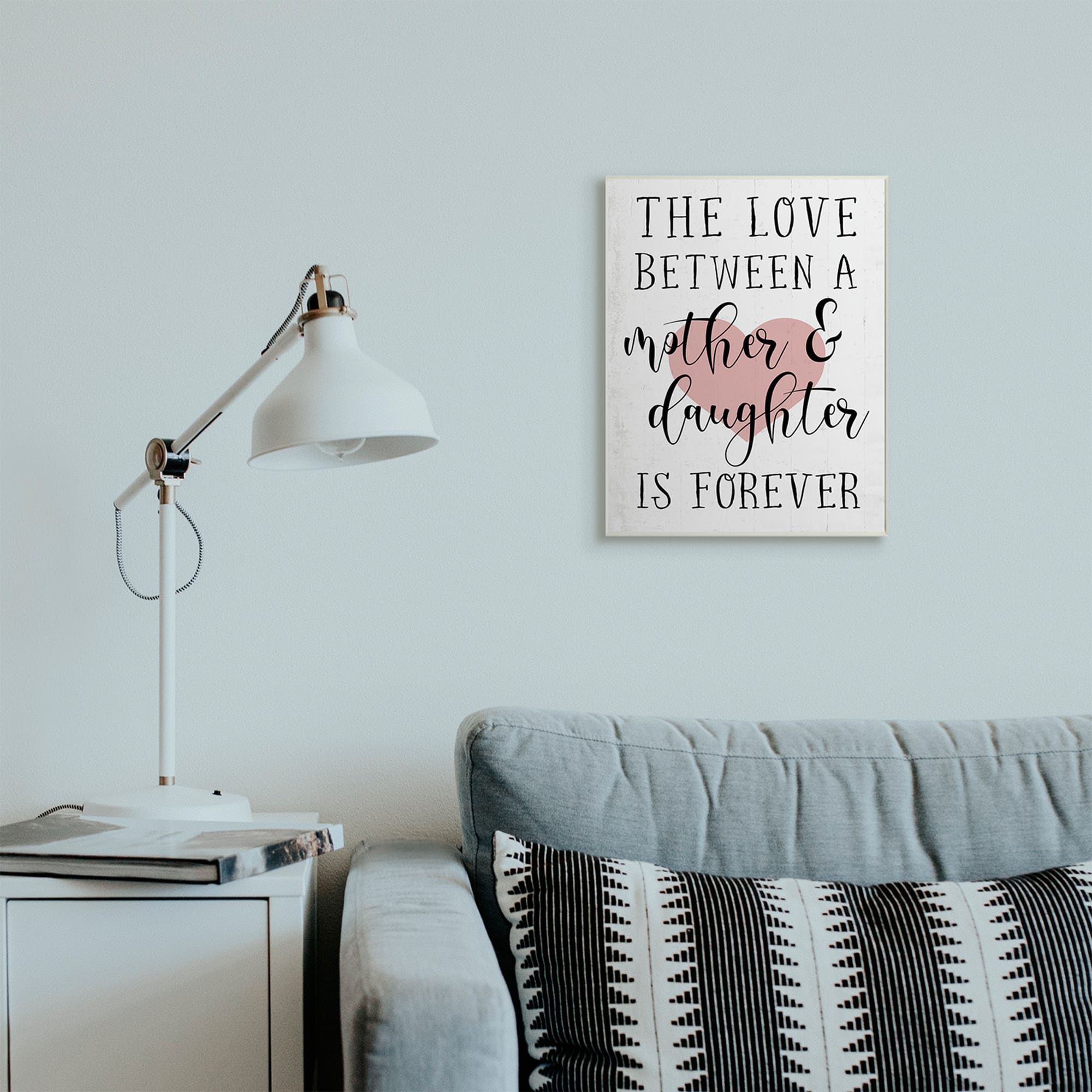 Stupell Industries Love Between Mother & Daughter Wall Plaque