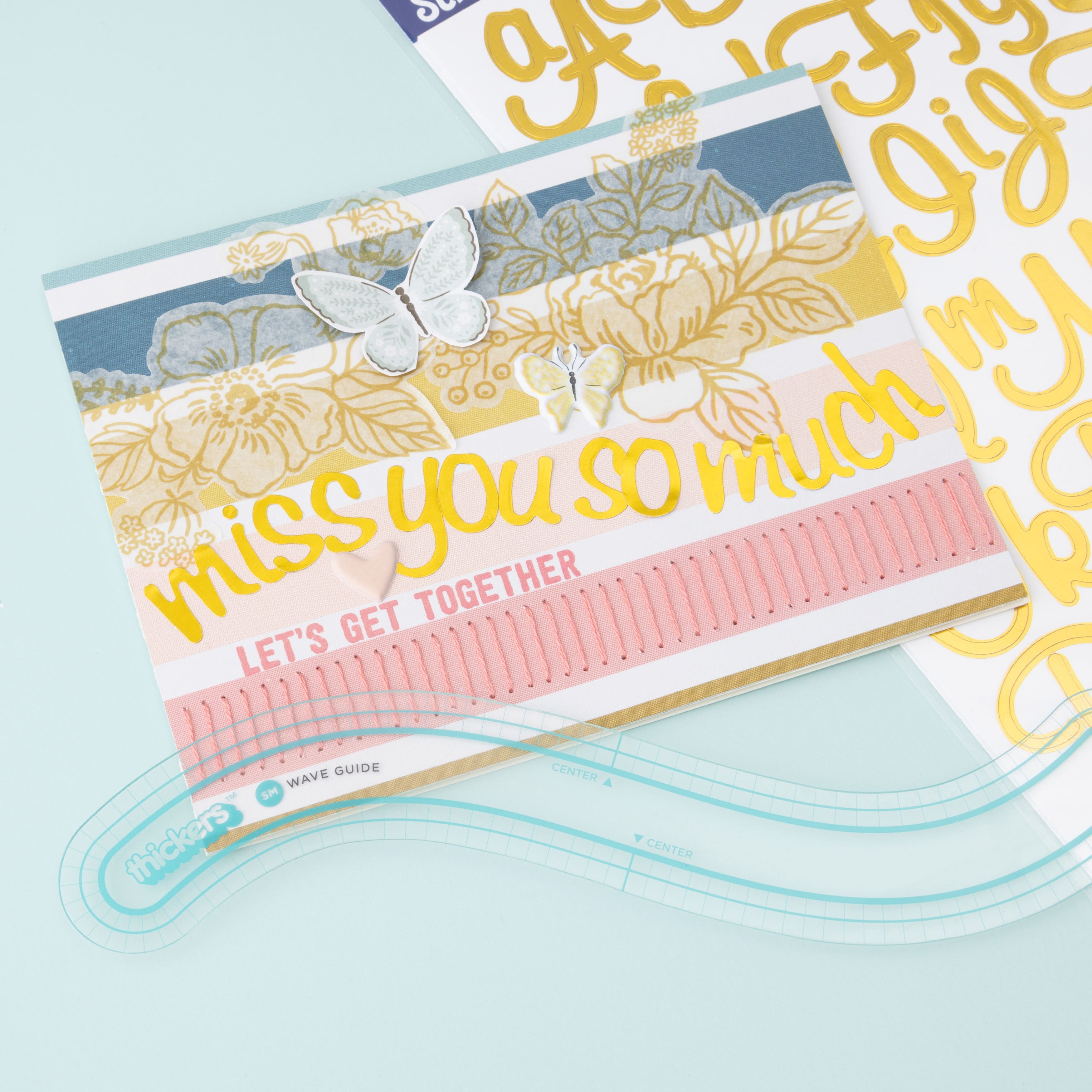 Thickers&#x2122; Straight &#x26; Wave Alignment Guides