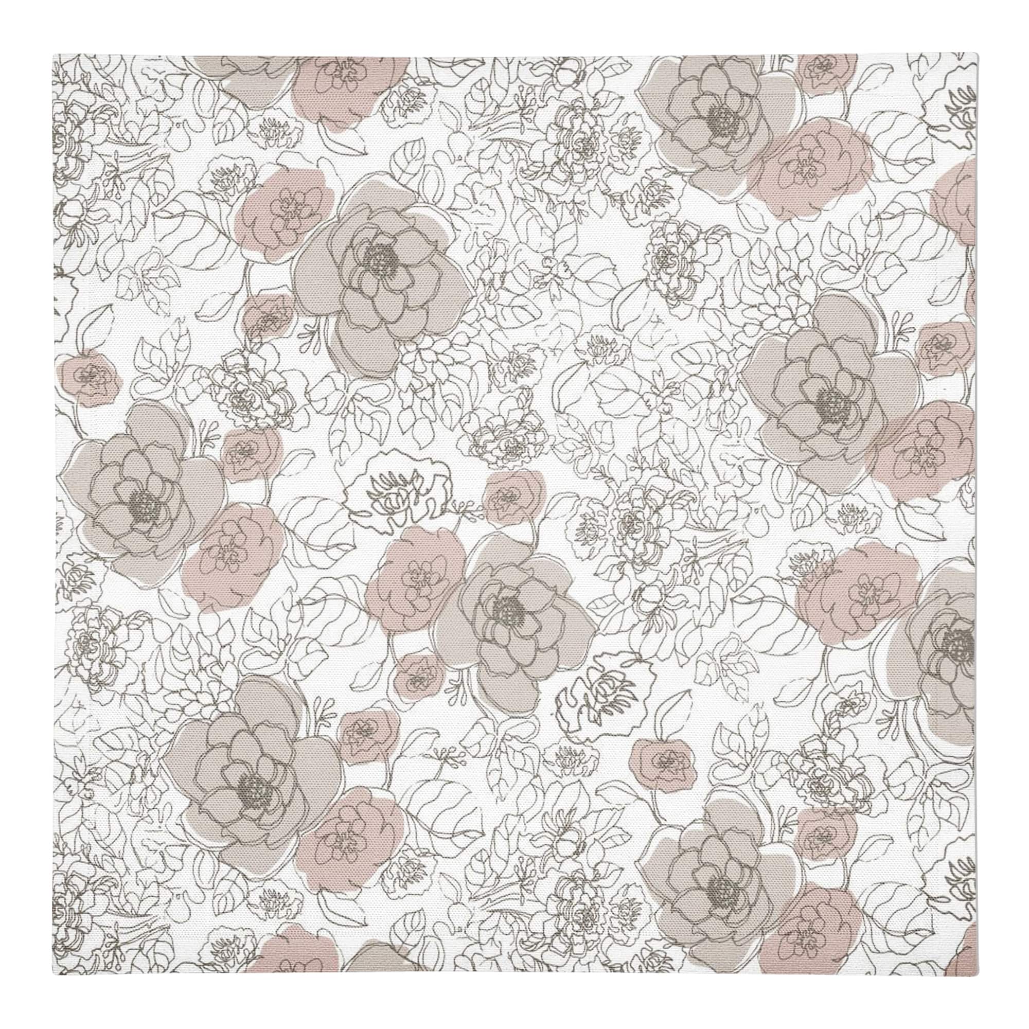 Multi Floral Cotton Twill Napkin