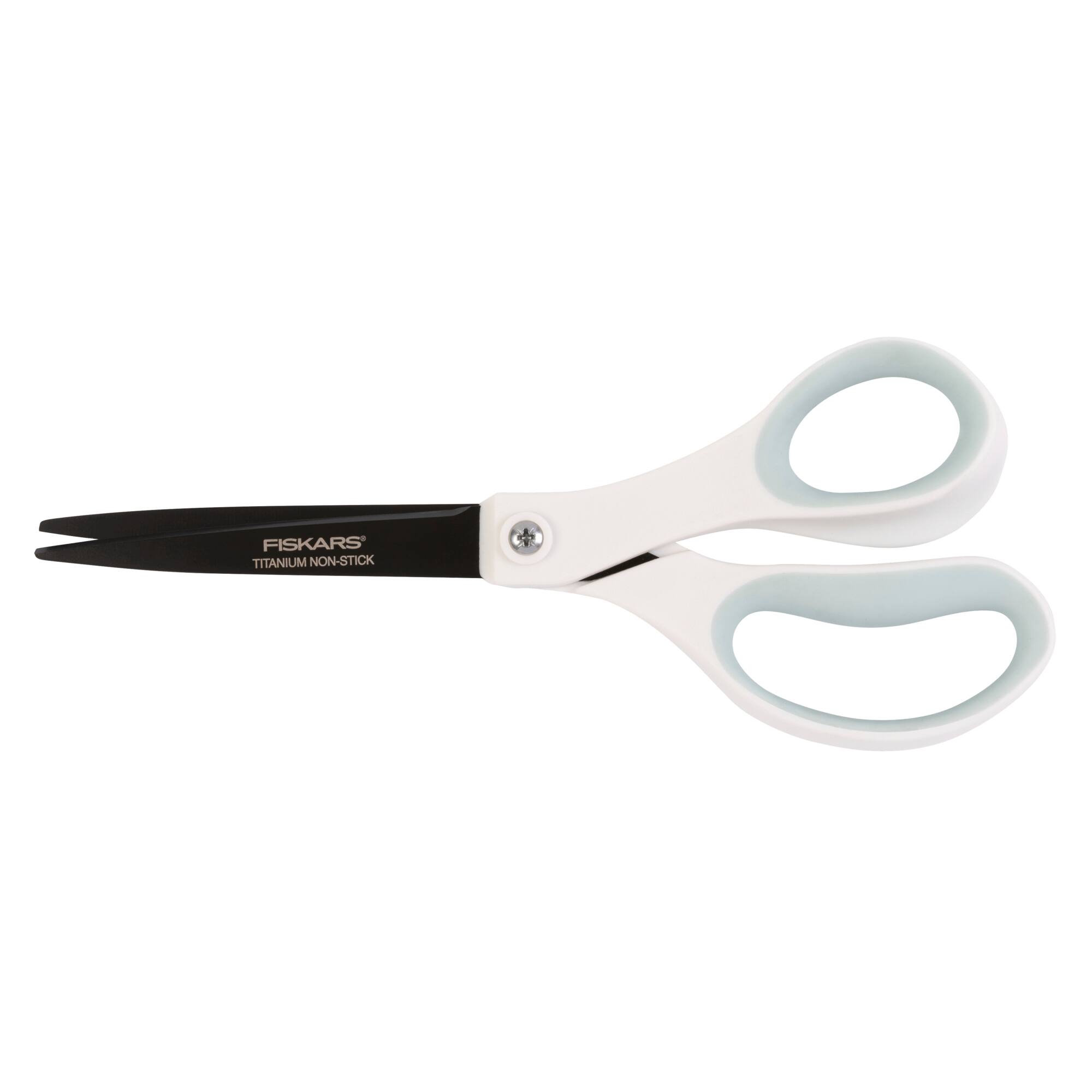 12 Pack: Fiskars&#xAE; Nonstick Titanium Softgrip&#xAE; Fashion Scissors