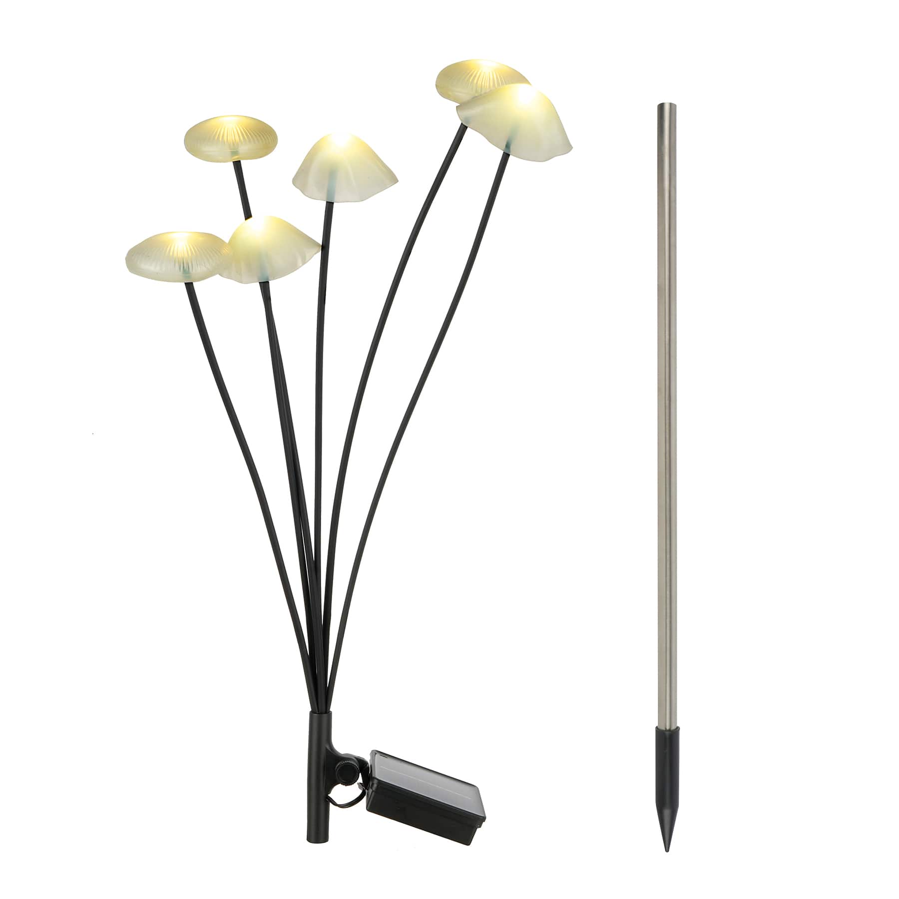Solar LED Mushroom Lights by Ashland®