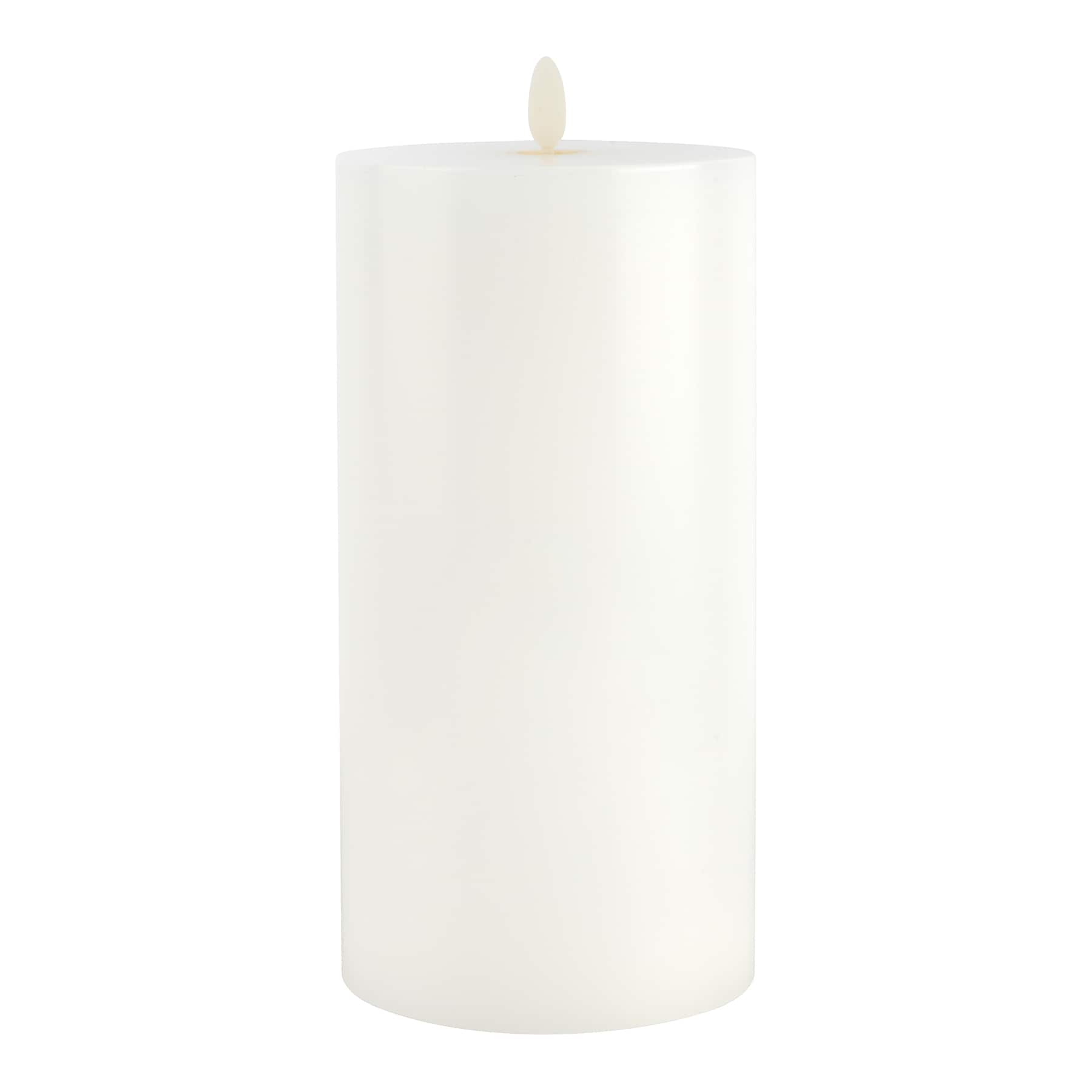 4&#x22; x 8&#x22; Oscillating Flame LED Pillar Candle by Ashland&#xAE;