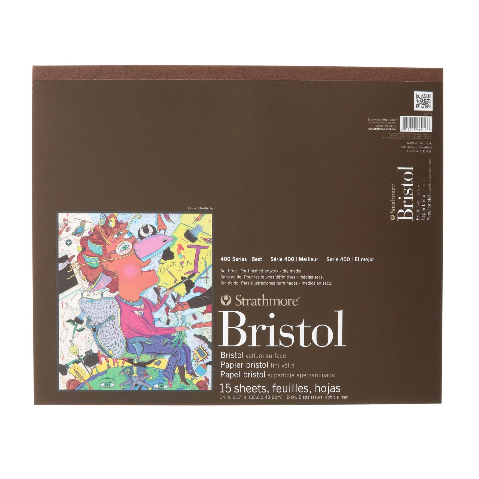 Strathmore® 400 Series Bristol Vellum Paper Pad