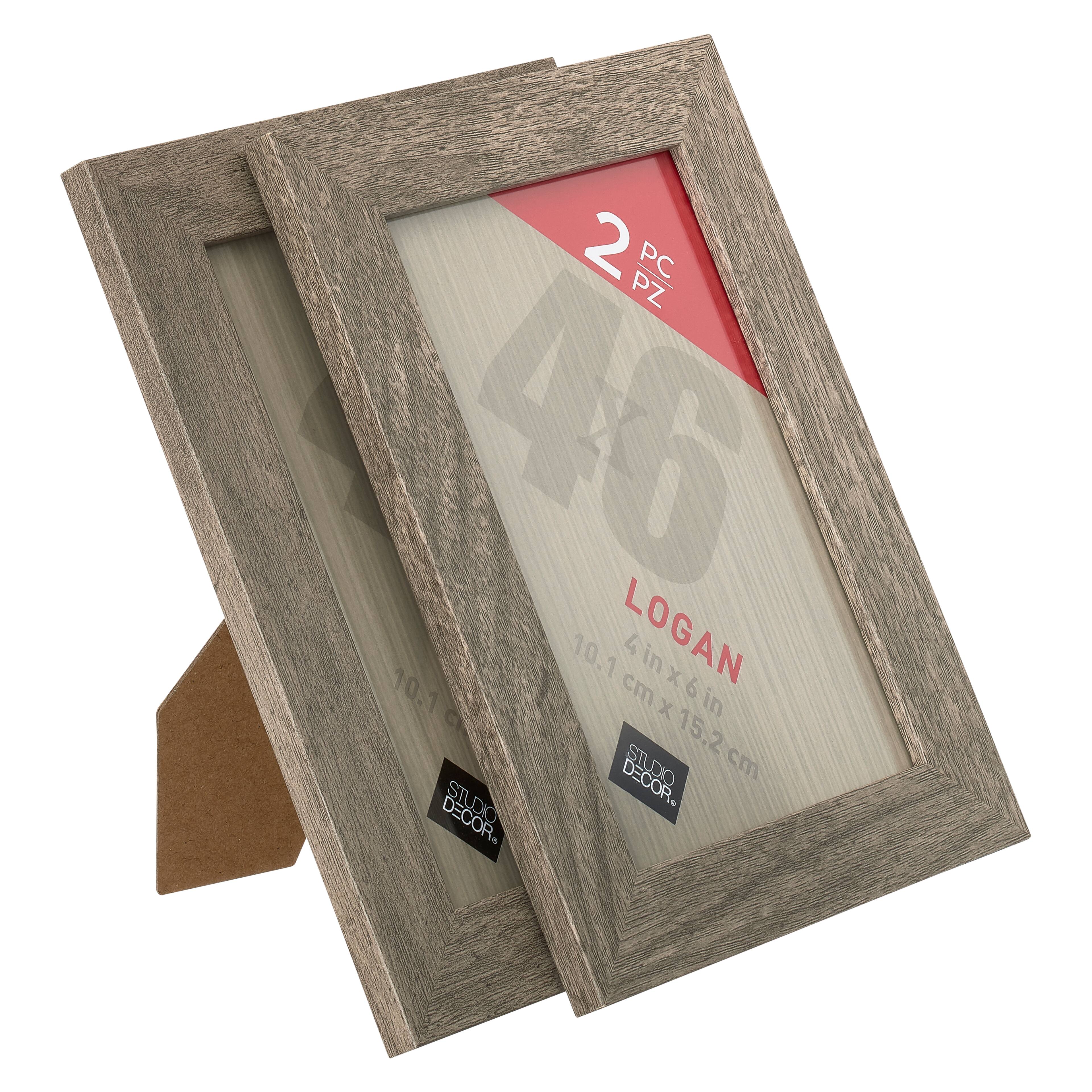 12 Packs: 2 ct. (24 total) Gray Tabletop Frames, Logan by Studio Décor®