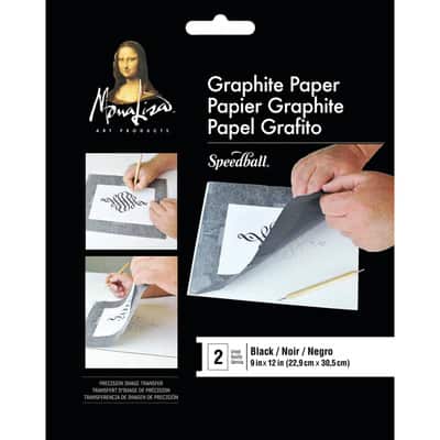 Carbon Paper for Tracing on Fabric, Wood, and Canvas (5 Colors, 9 x 11 in,  50 Sheets)