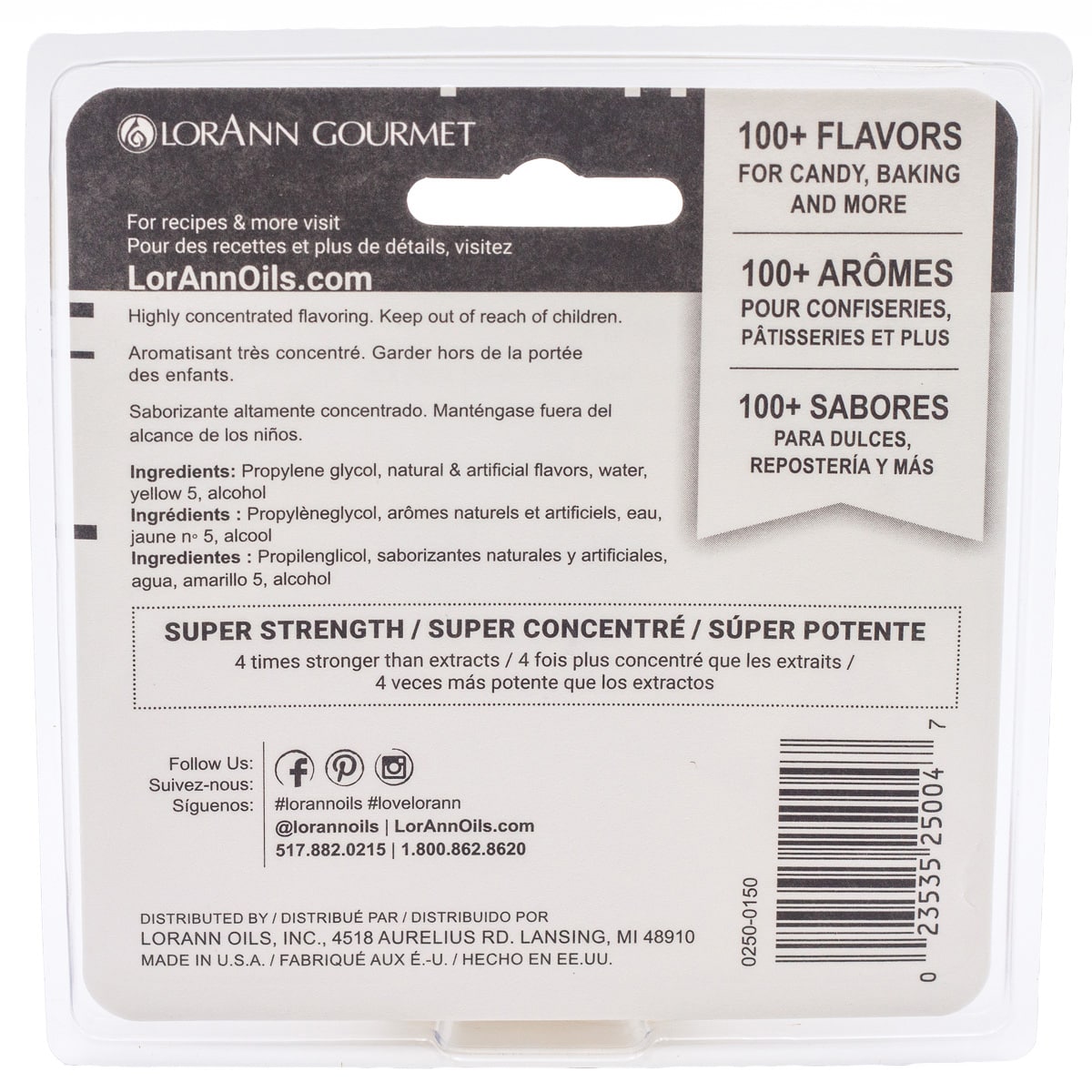 LorAnn Banana Cream Flavor Twin Pack