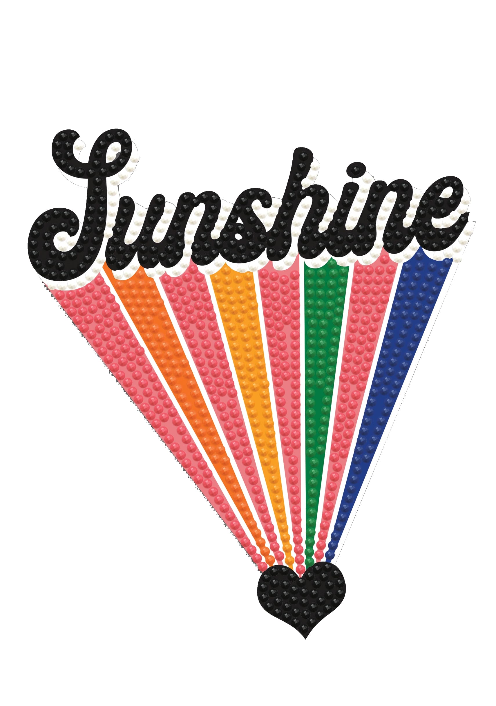 Diamond Dotz® Sunshine Iron-On 'n' Dot Kit