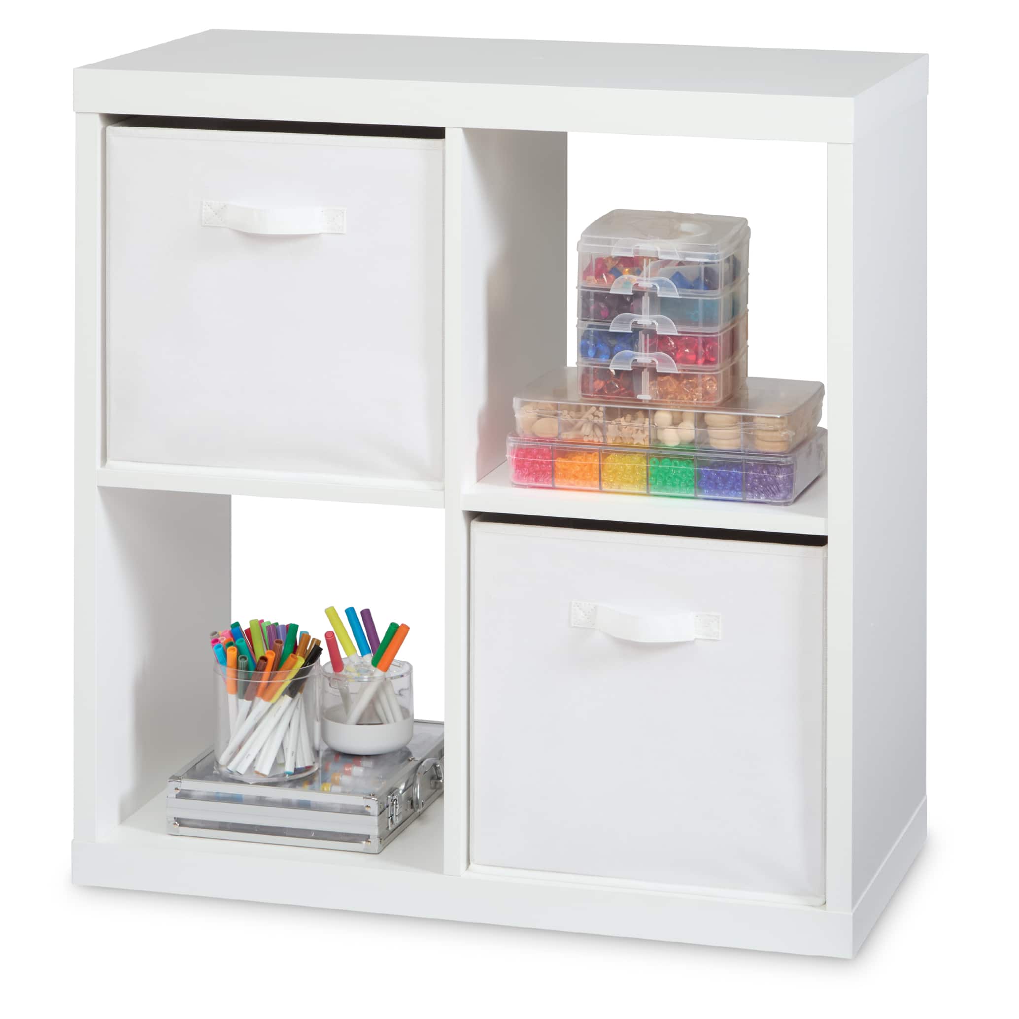 Make Station 4-Cube Shelf by Simply Tidy®