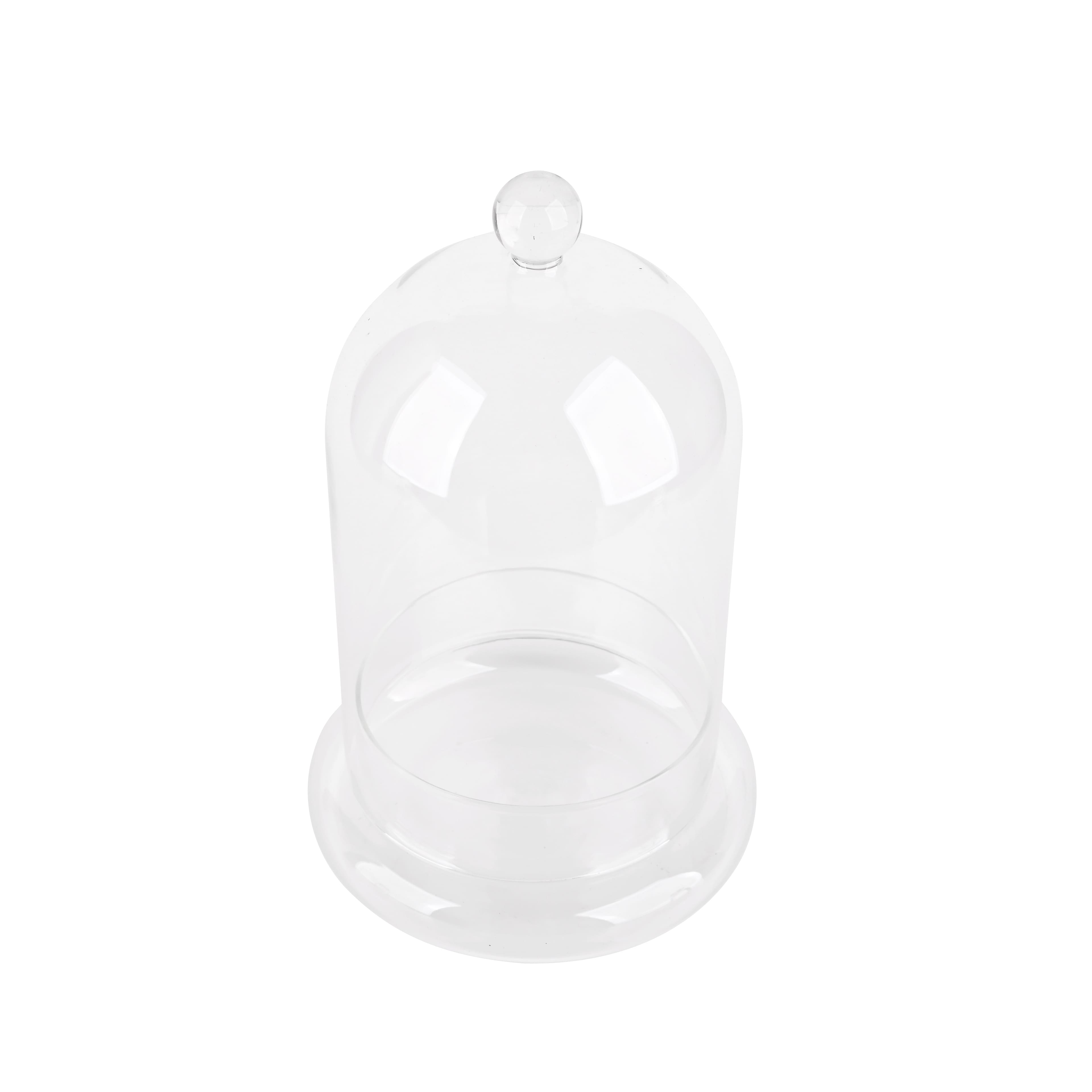 8.75" Clear Glass Cloche with Base by Ashland®