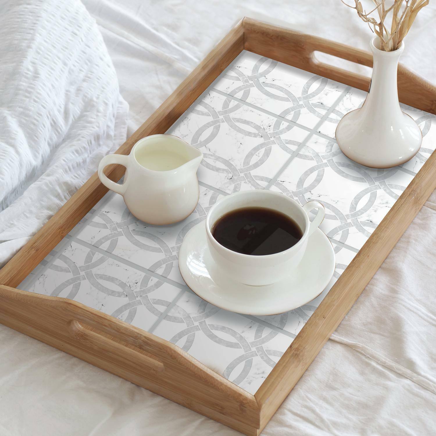 RoomMates Interlocking Circle Tile Backsplash Giant Decals