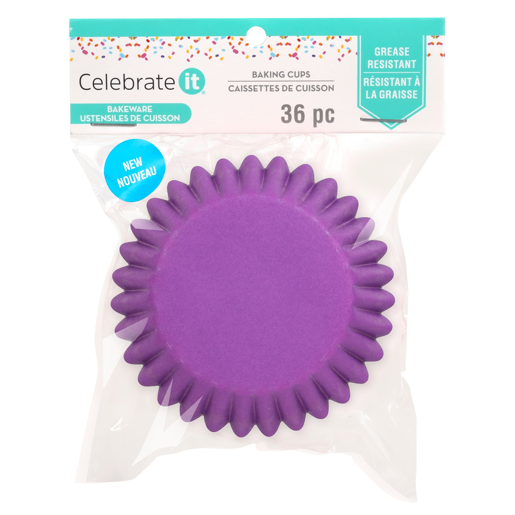 12 Packs: 36 ct. (432 total) Grease-Resistant Baking Cups by Celebrate It®