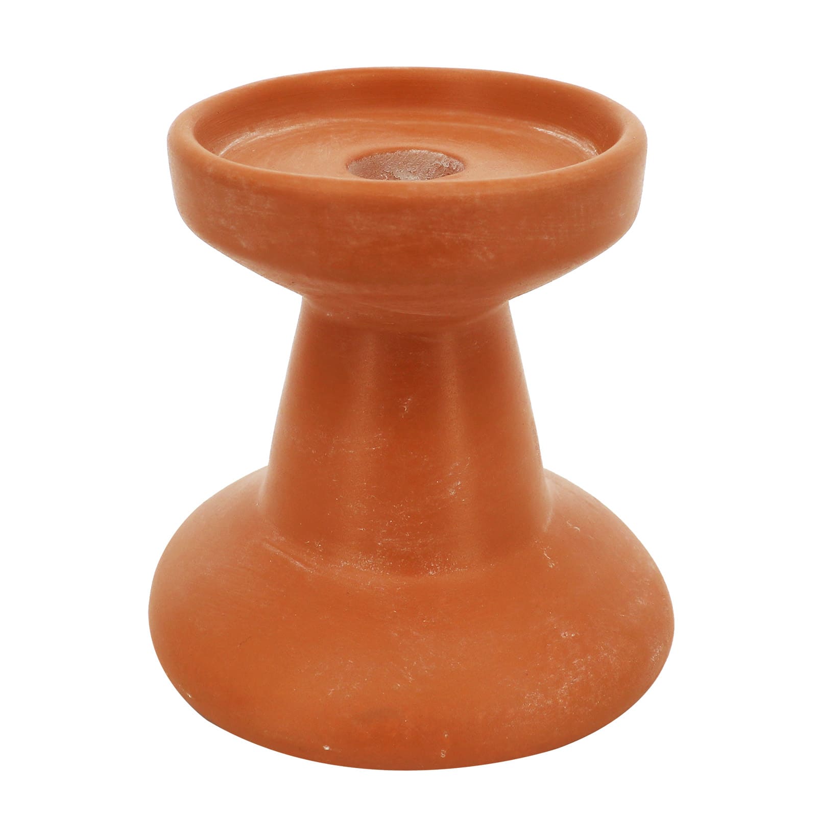 4.7&#x22; Rust Ceramic Tabletop Candle Holderby Ashland&#xAE;