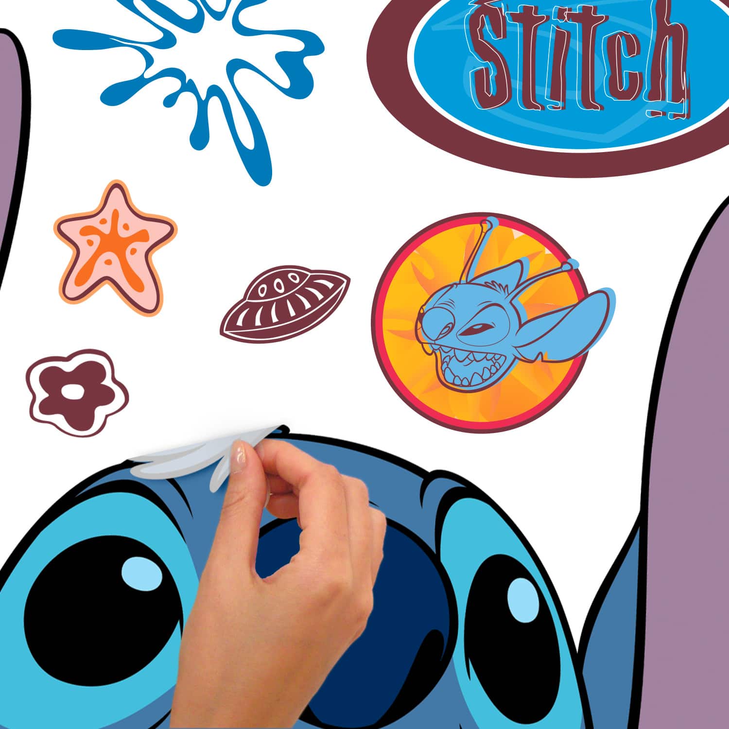 RoomMates Stitch Giant Peel & Stick Wall Decals