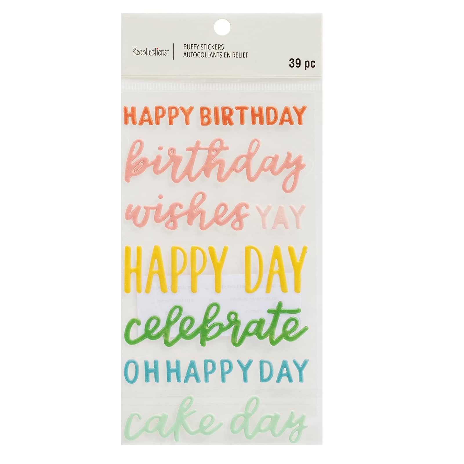 12 Pack: Birthday Wishes Stickers by Recollections™