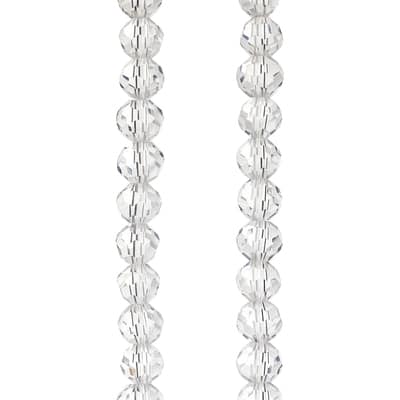 Crystal Glass Faceted Round Beads, 8mm by Bead Landing™ image