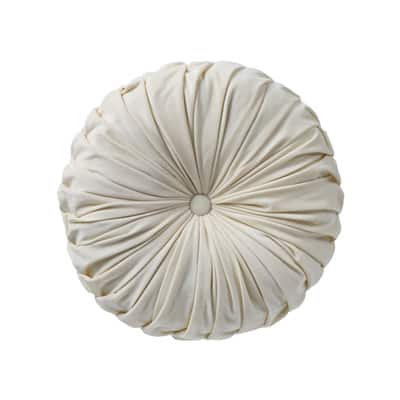 16" Round Button Pillow by Ashland®